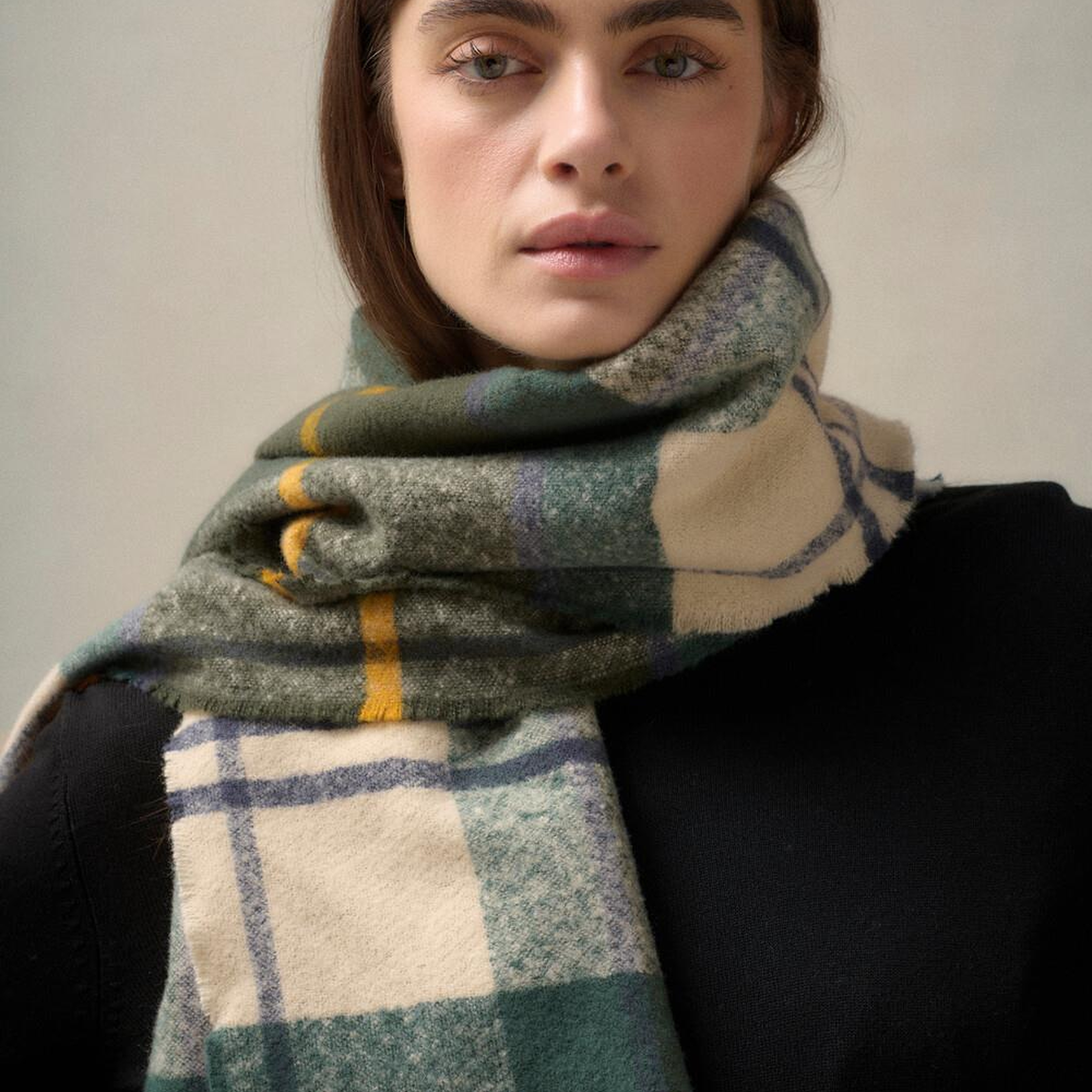 Barbour Deanna Tartan Atkı