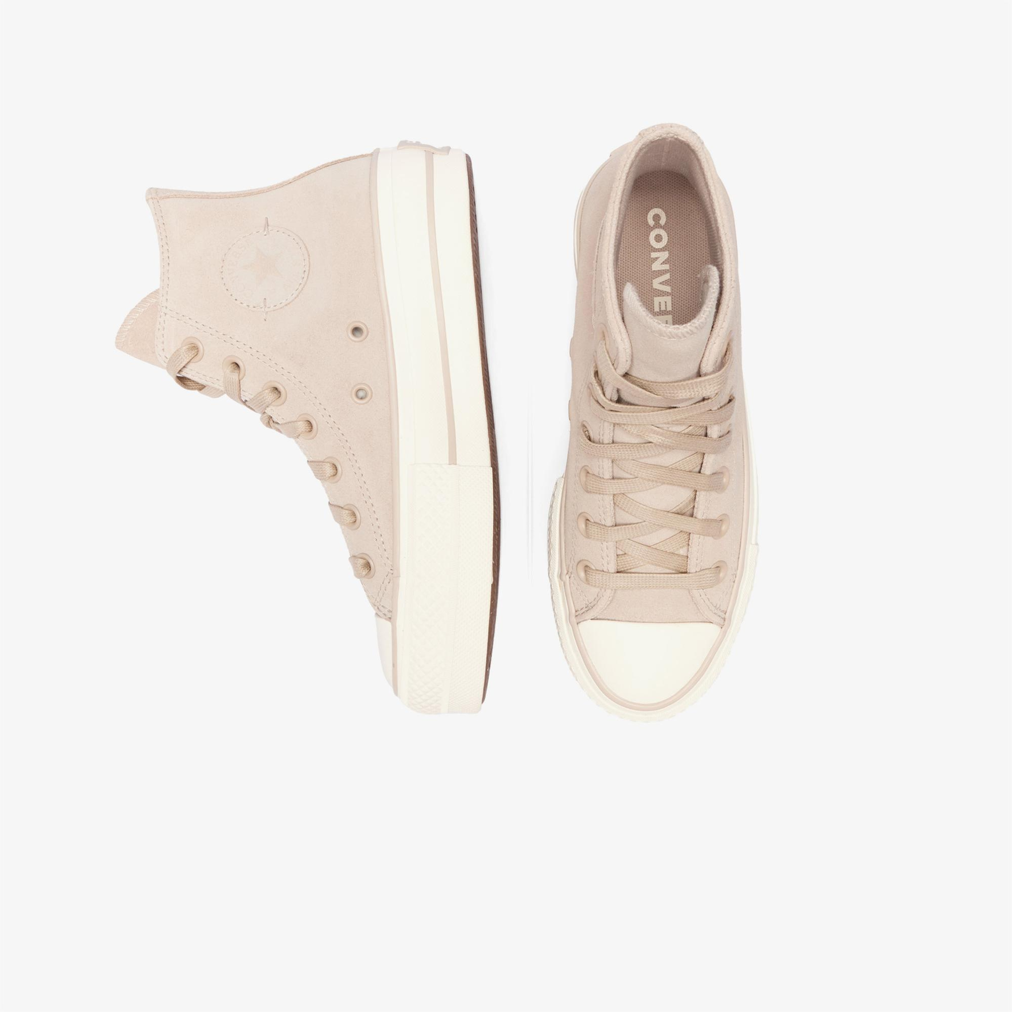 Converse Chuck Taylor All Star Lift Kadın Bej Sneaker