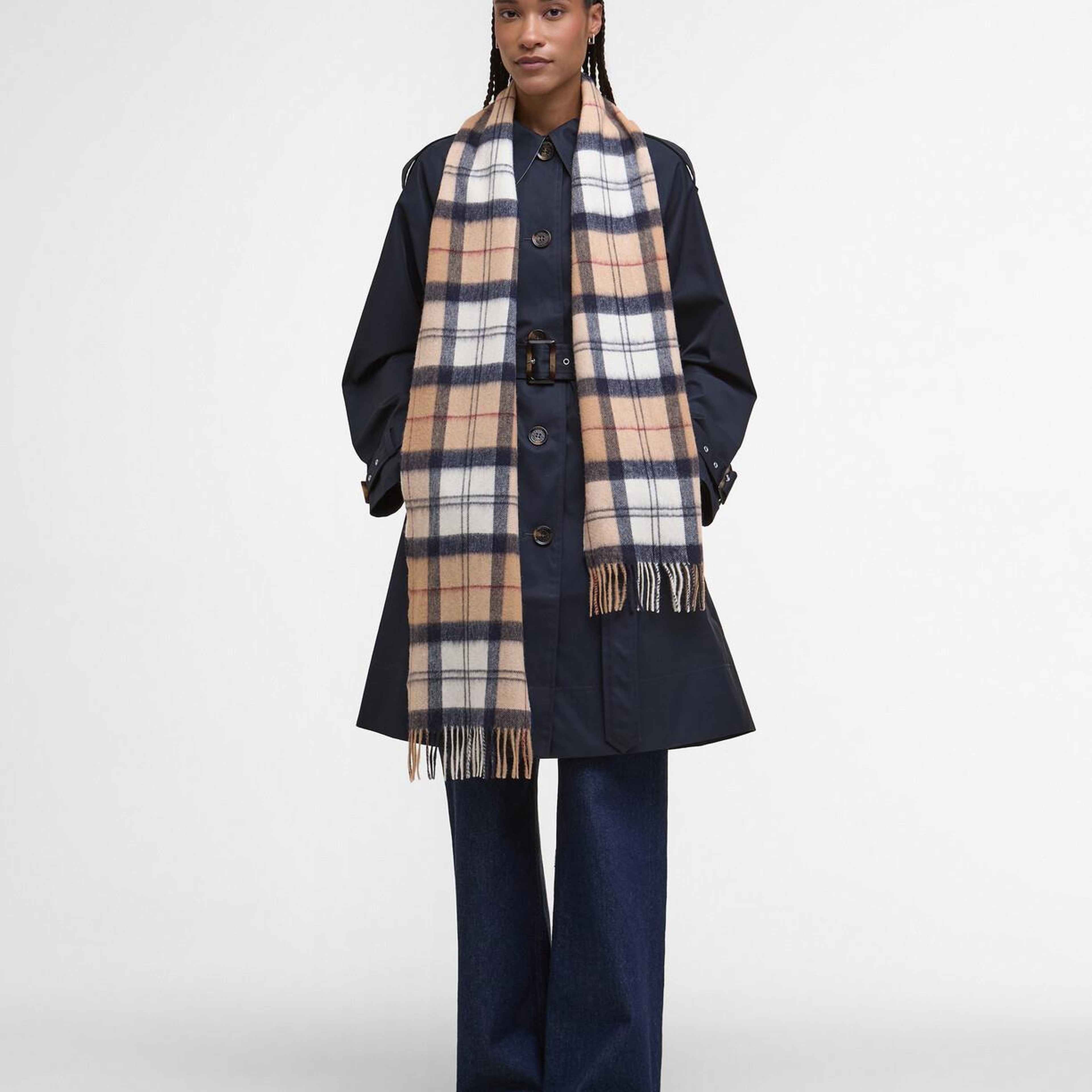 Barbour Tartan Kaşmir Şal