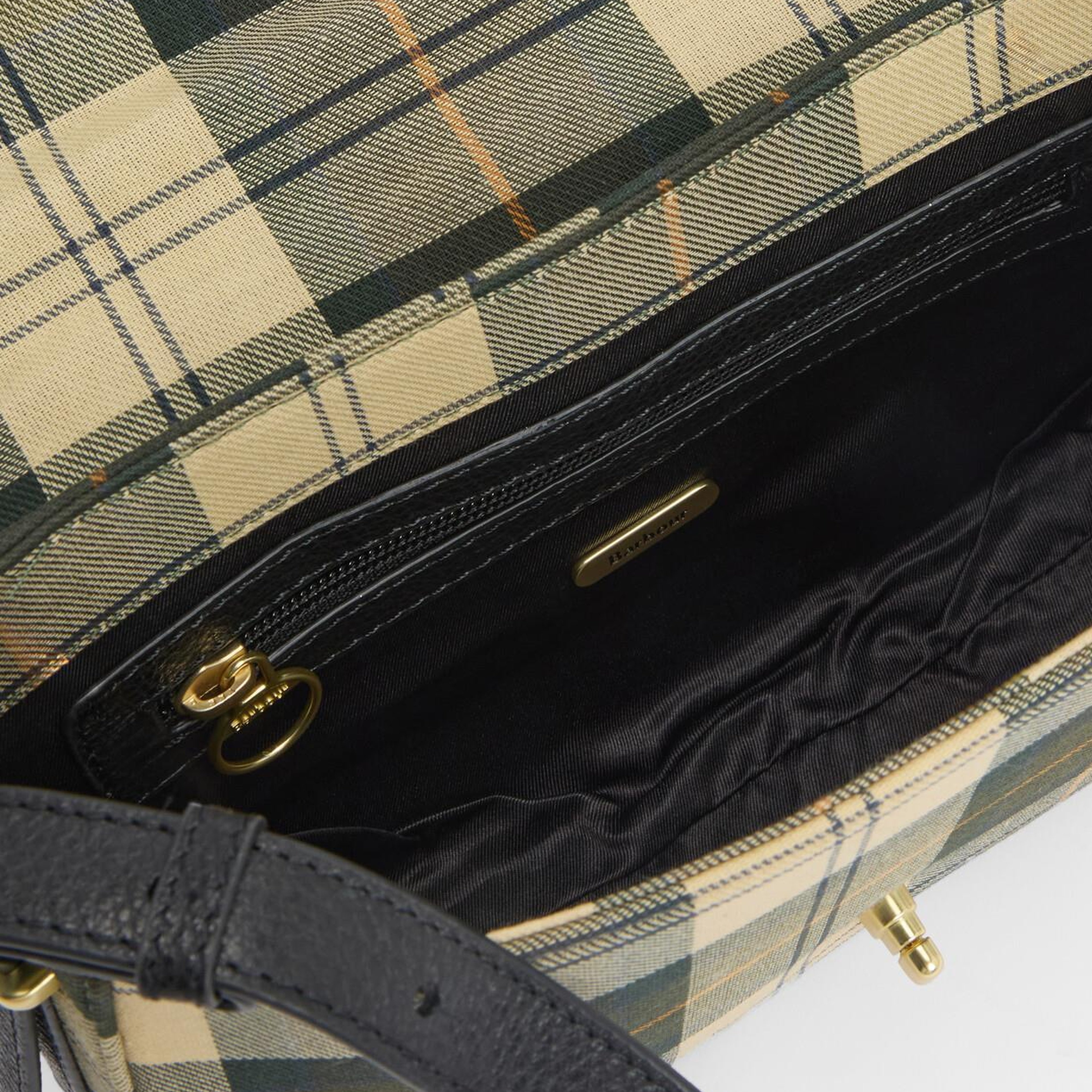 Barbour Rosa Tartan Çapraz Çanta