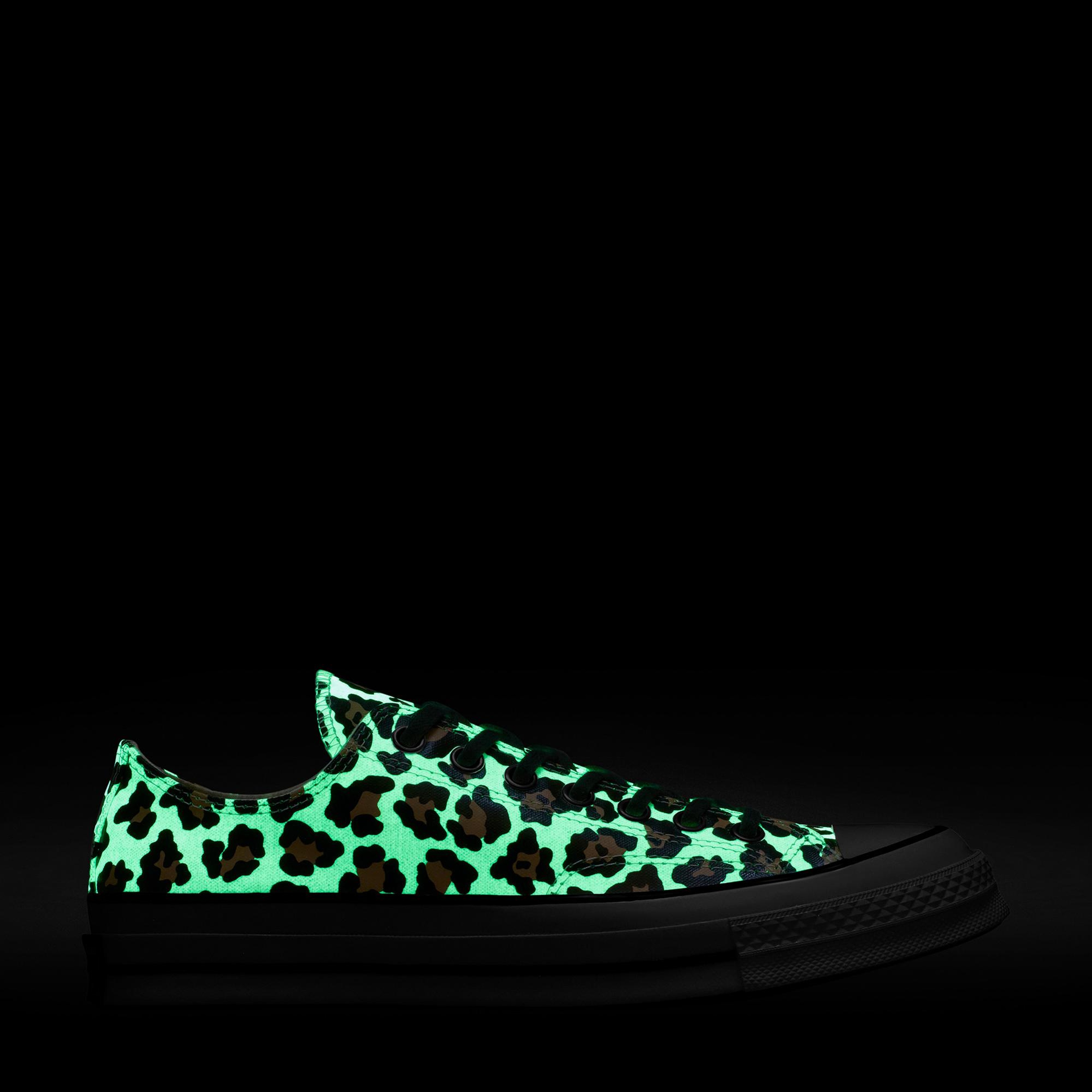 Converse Chuck 70 Glow In The Dark Leopard Print Unisex Krem Sneaker