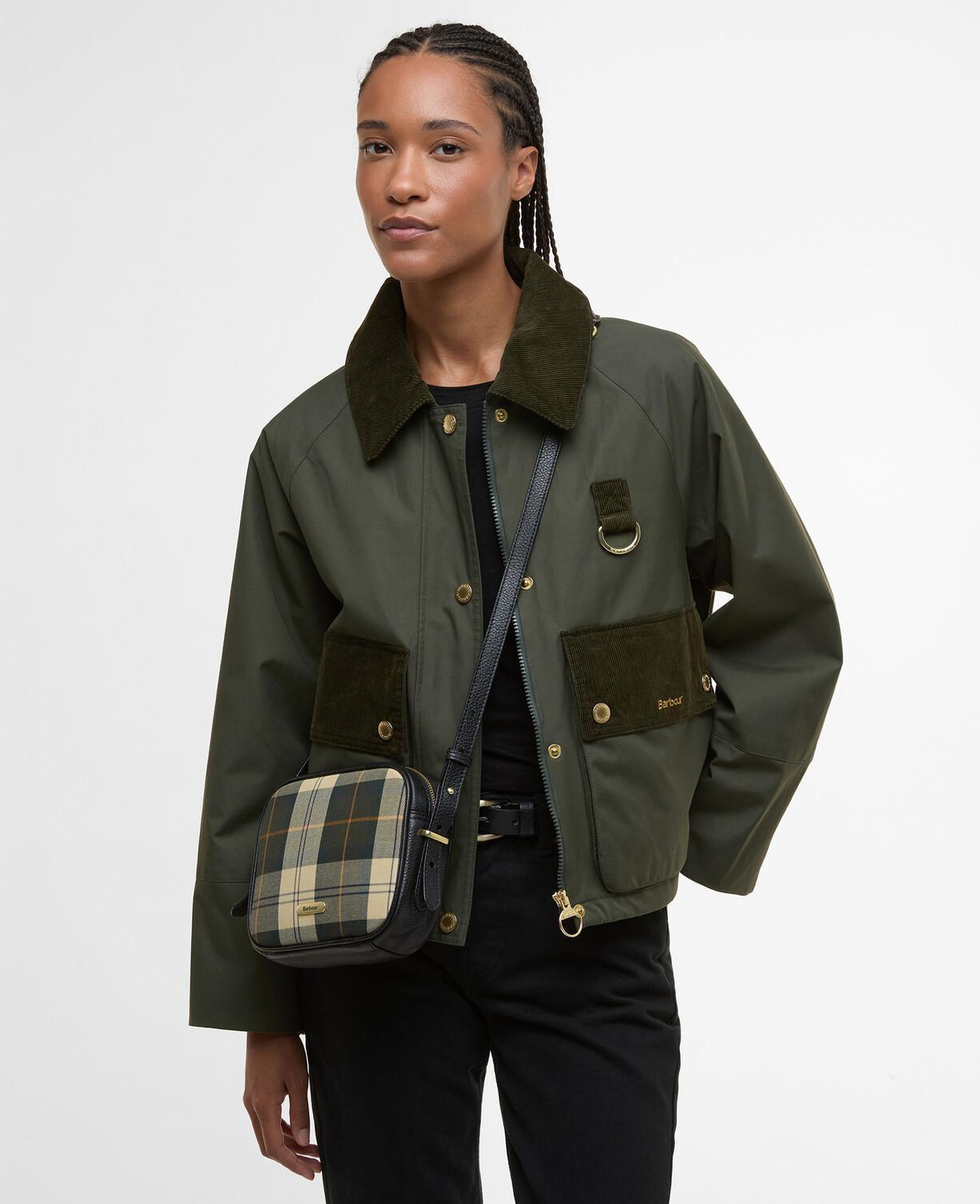 Barbour Daphne Tartan Çapraz Çanta