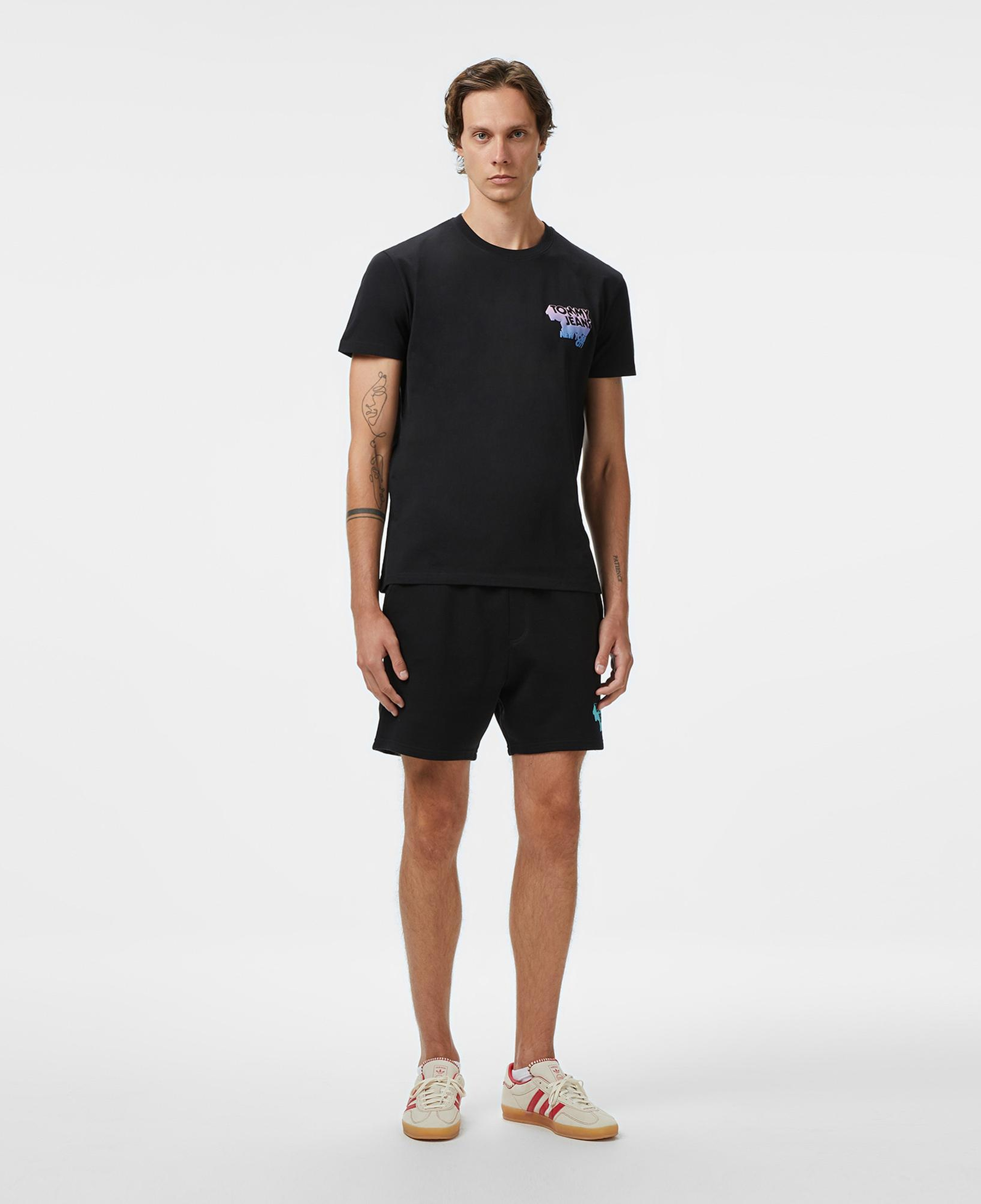 Tommy Jeans Relax Stack Logo Erkek Siyah Şort
