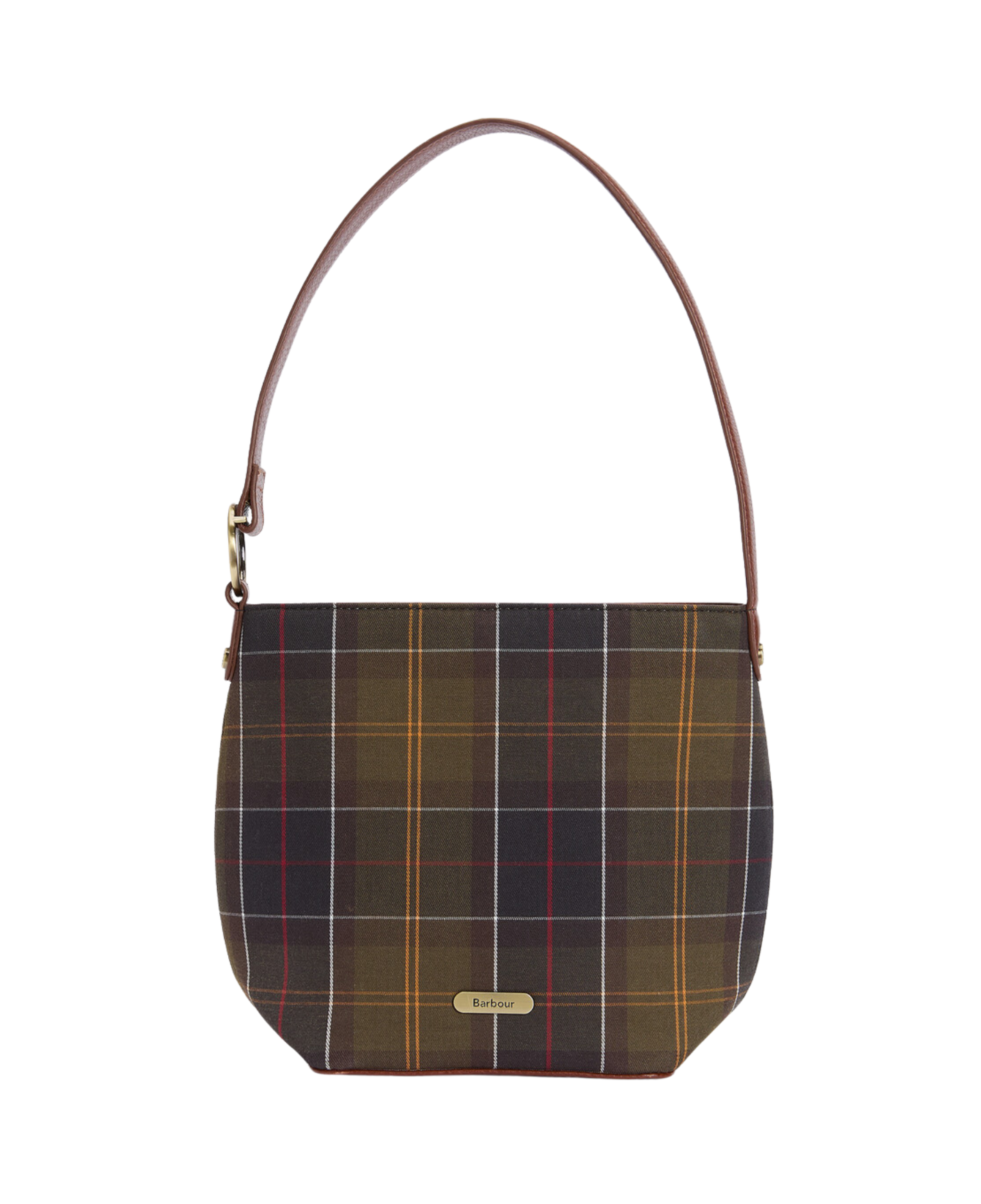 Barbour Cedar Tartan Bucket Kol Çantası