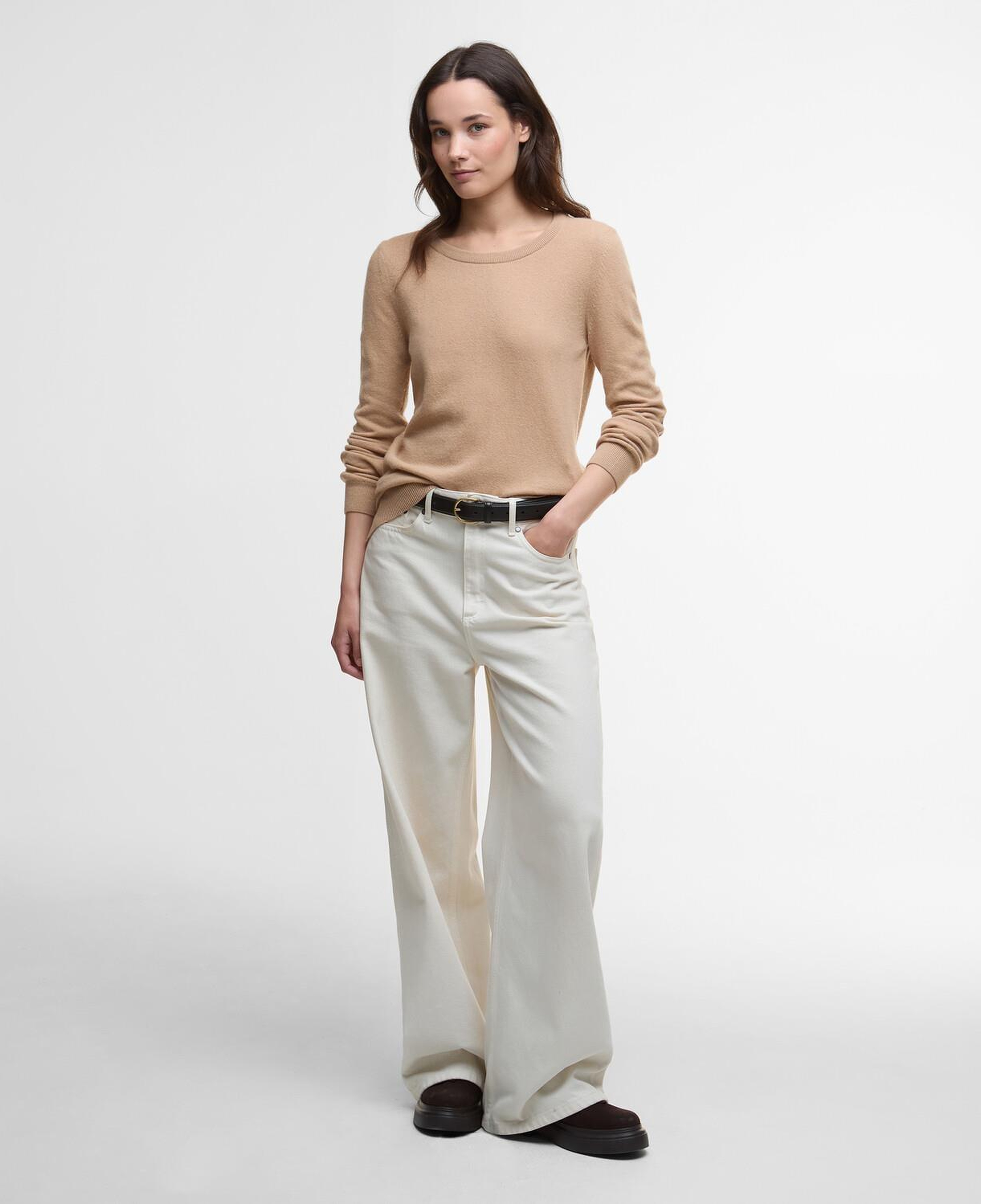 Barbour Pendle Crew Triko Kazak