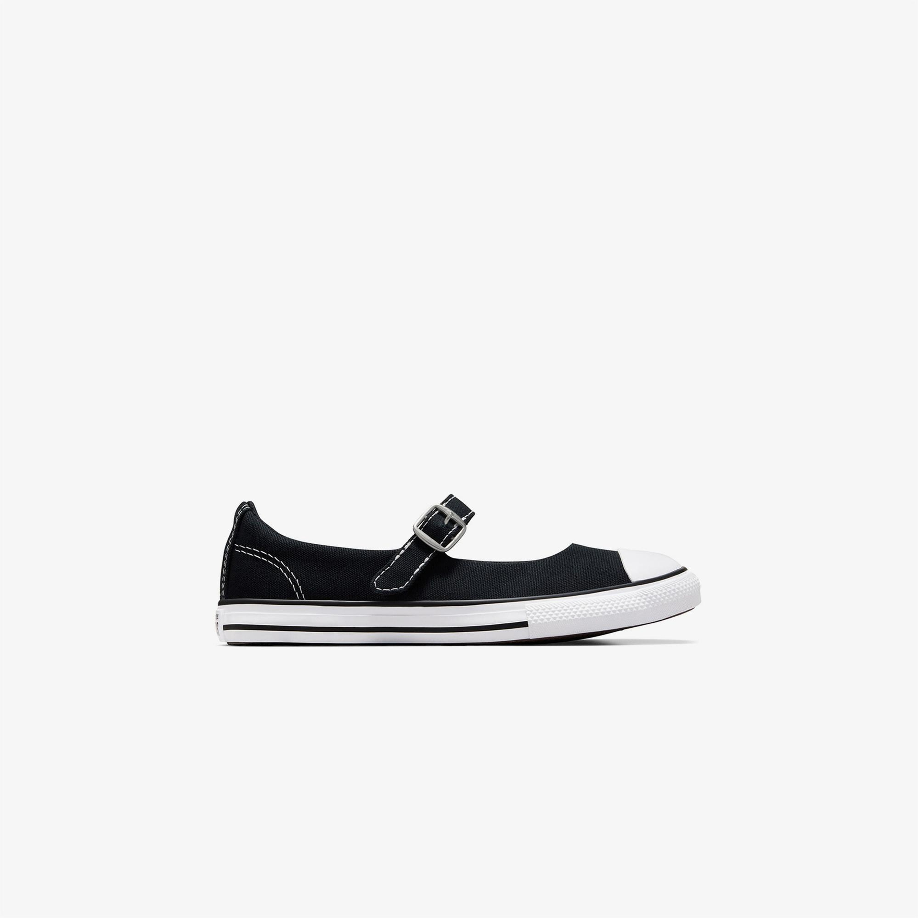 Converse Chuck Taylor All Star Dainty Mary Jane Çocuk Siyah Babet