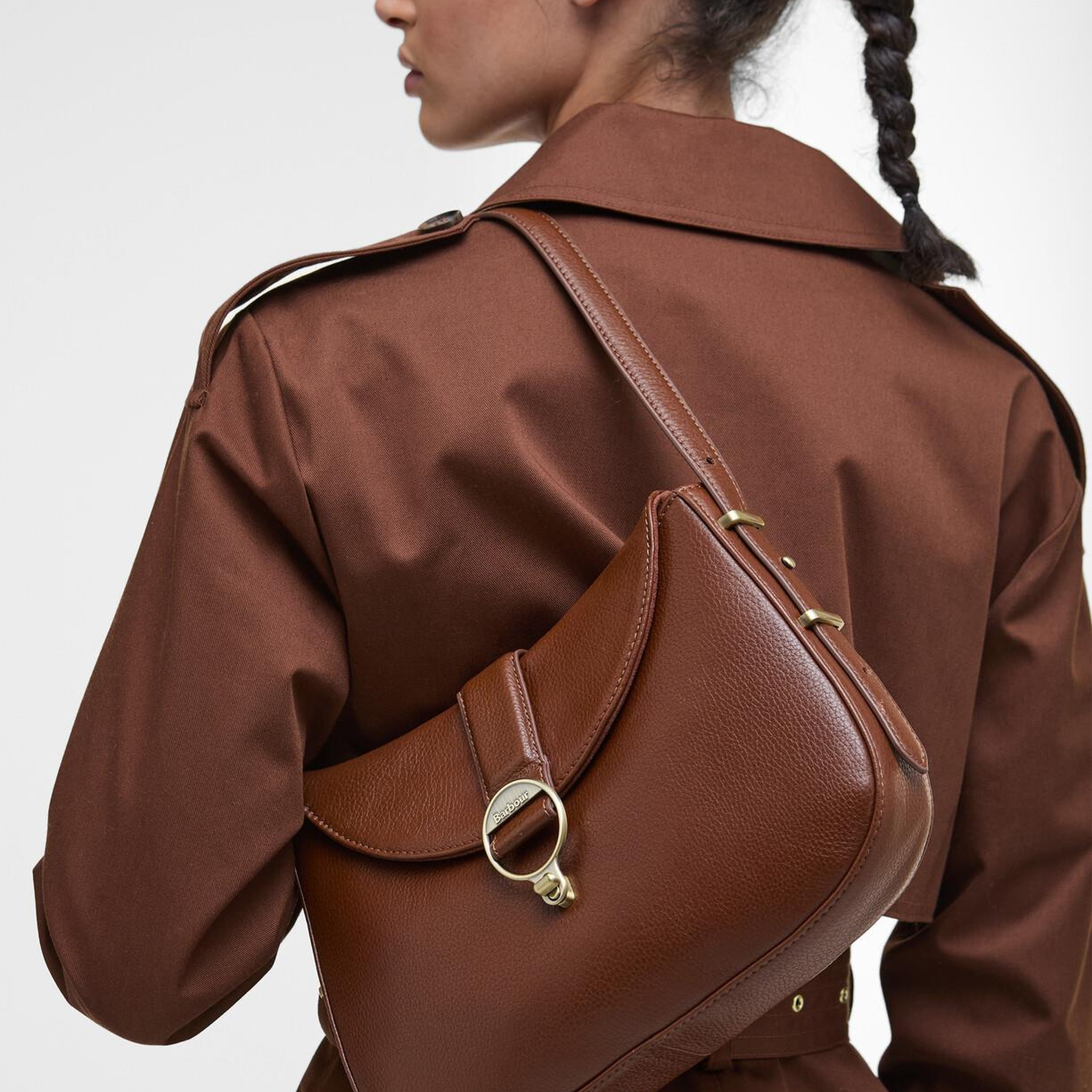 Barbour Alder Deri Kol Çantasıı