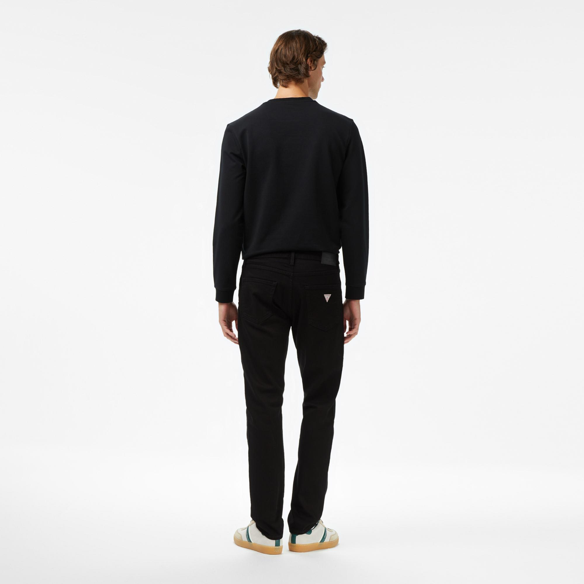 Guess Slim Fit Erkek Siyah Jean