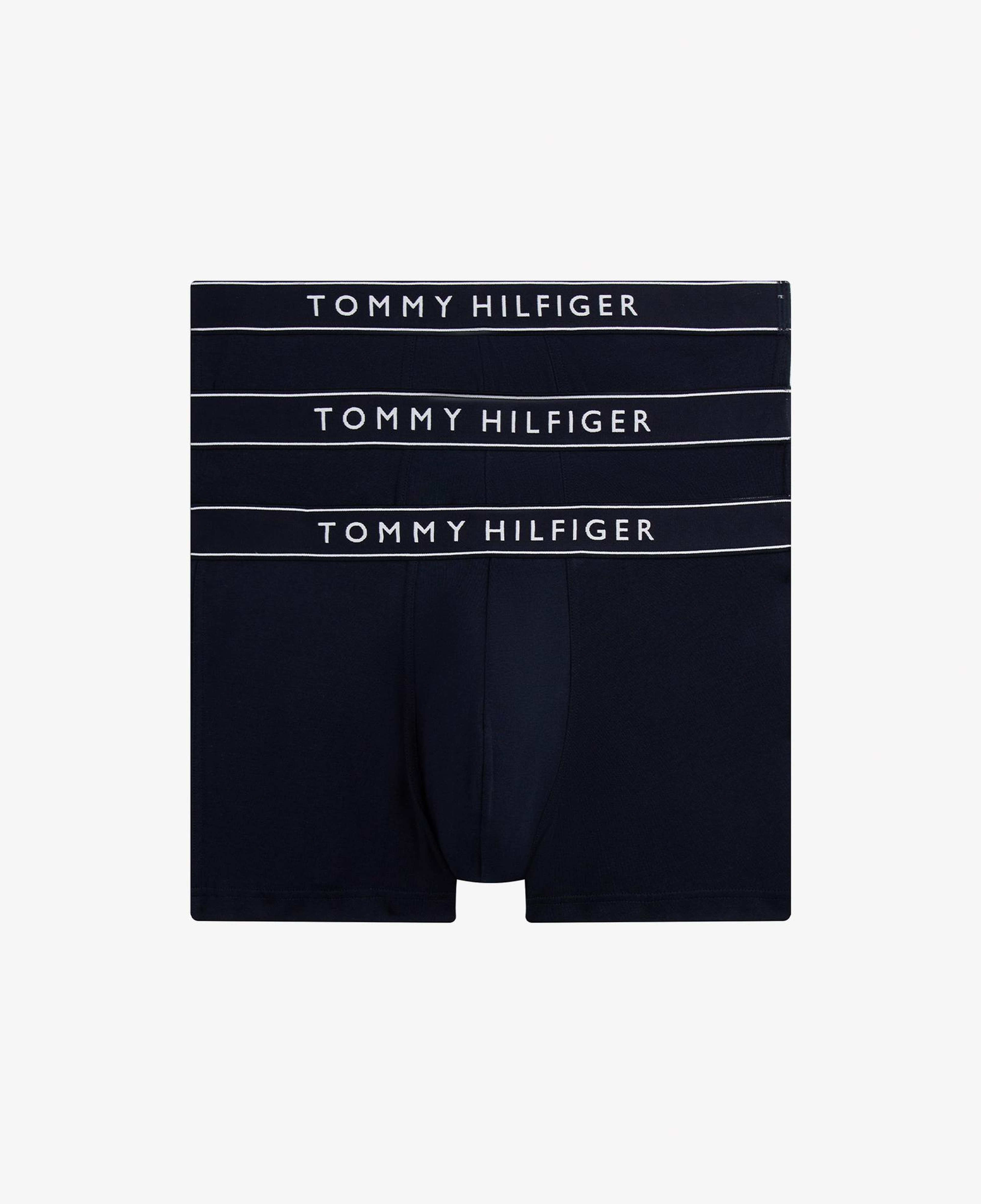 Tommy Hilfiger Trunk Erkek 3'lü Lacivert Boxer
