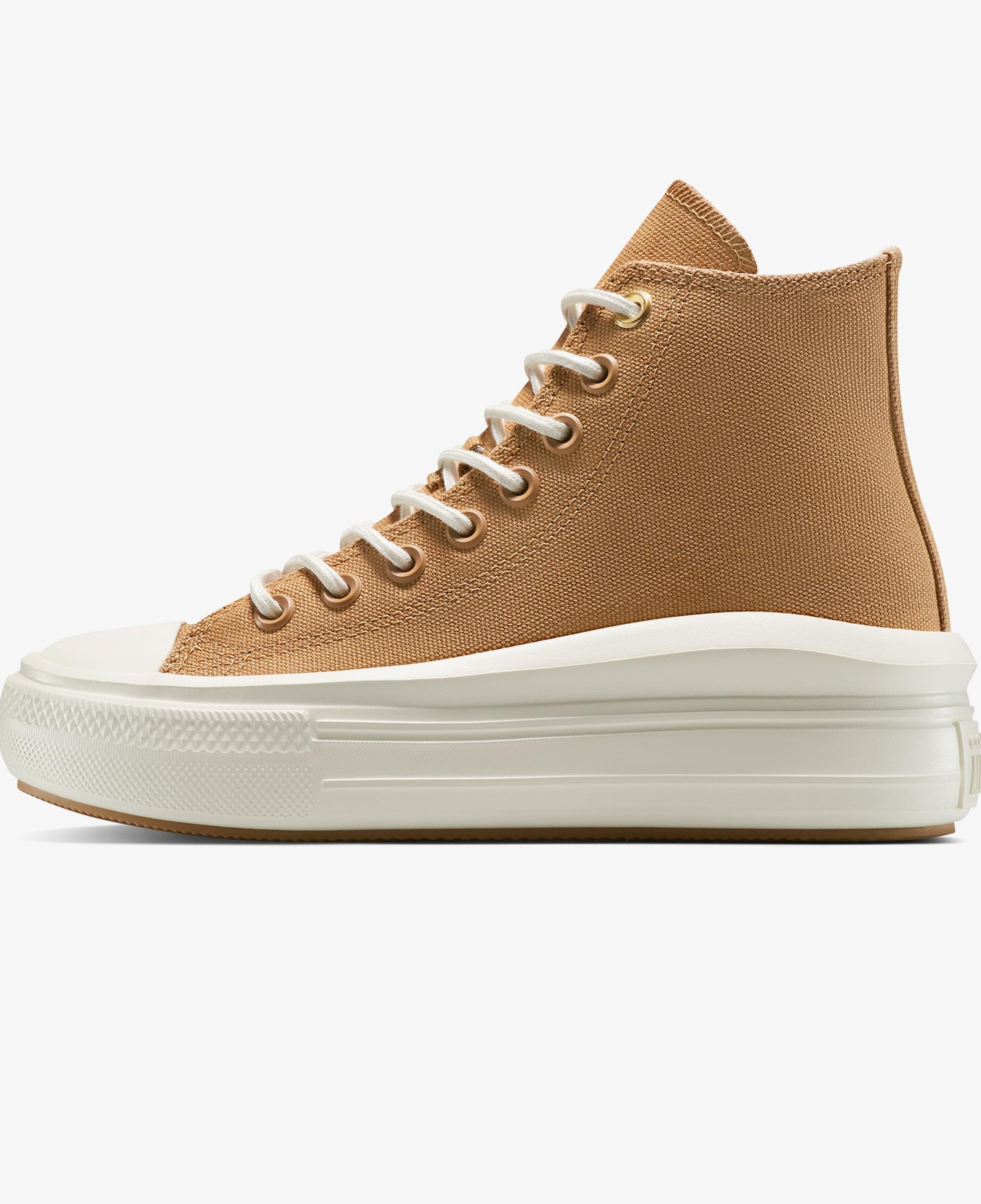 Converse Chuck Taylor All Star Move Platform Unisex Kahverengi Sneaker