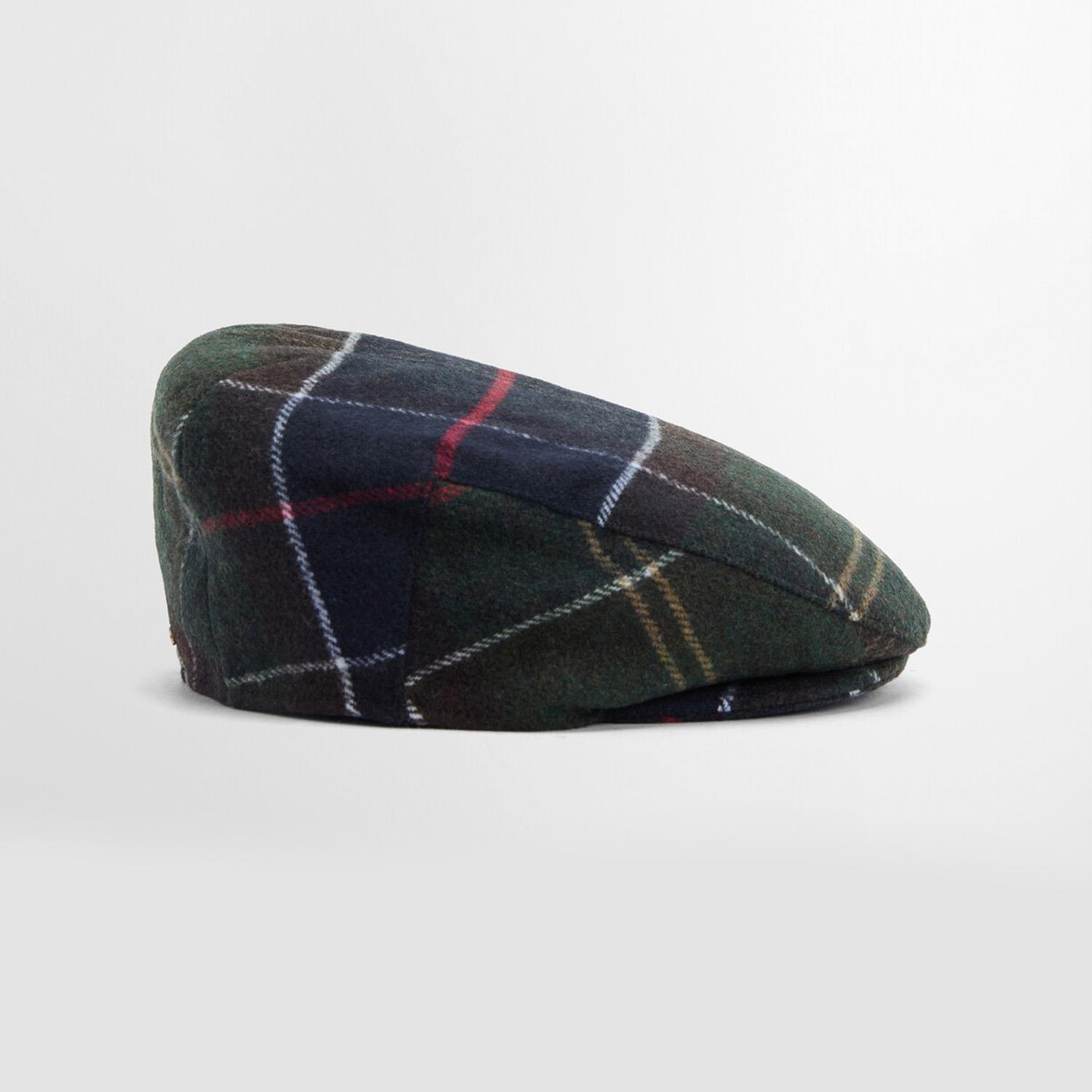 Barbour Heidi Tartan Düz Şapka