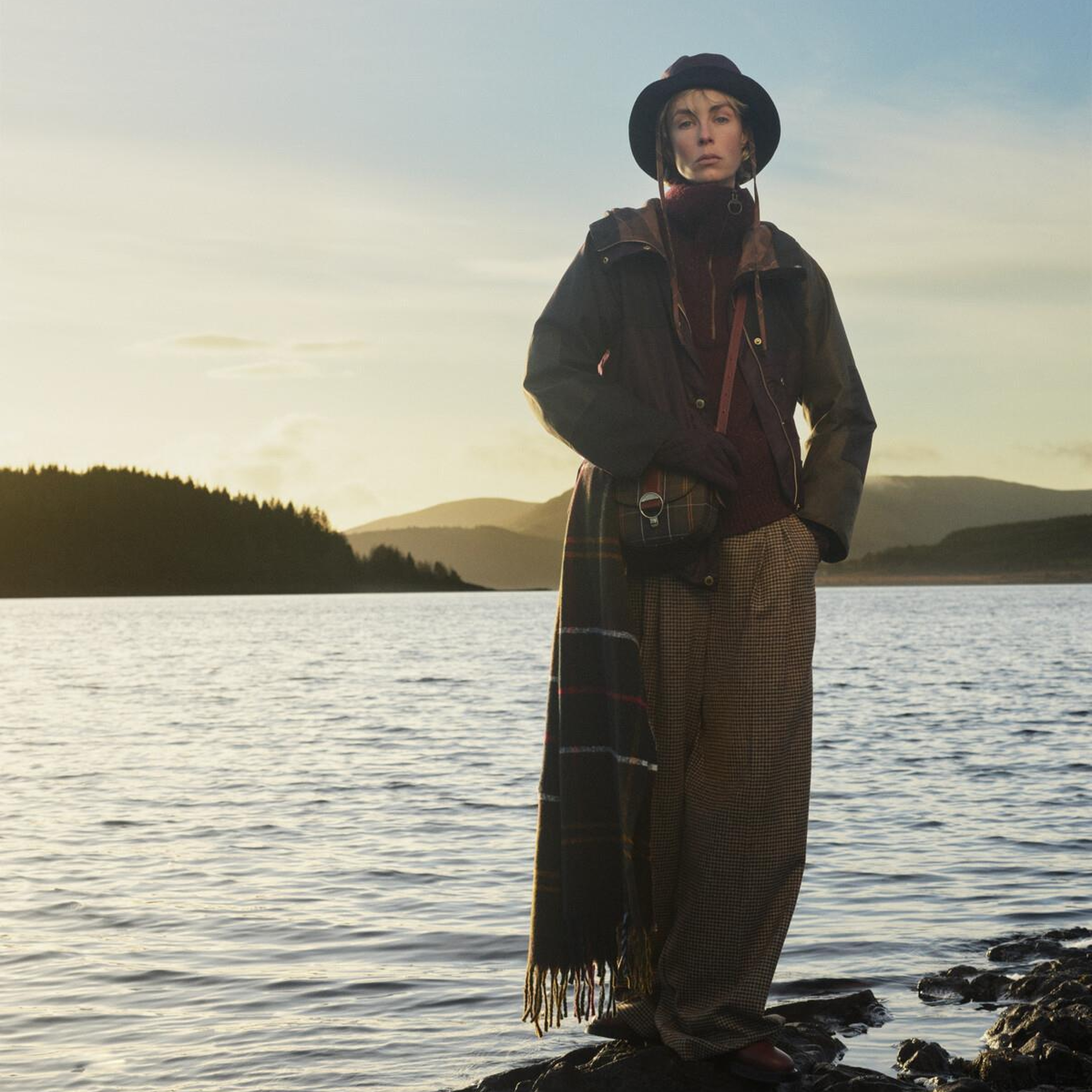 Barbour Brackley Yağlı Şapka