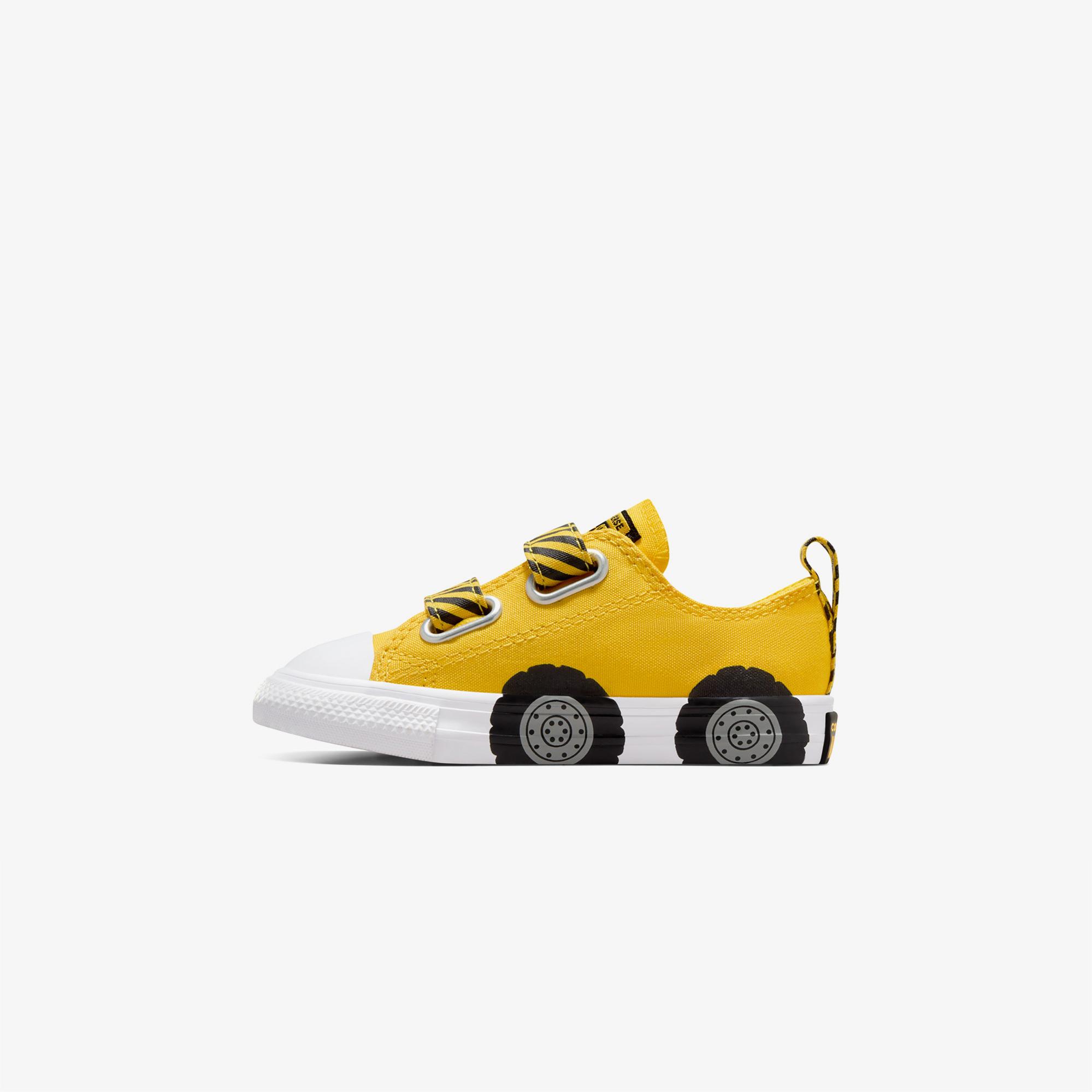 Converse Chuck Taylor All Star Construction Truck Çocuk Sarı Platform Sneaker