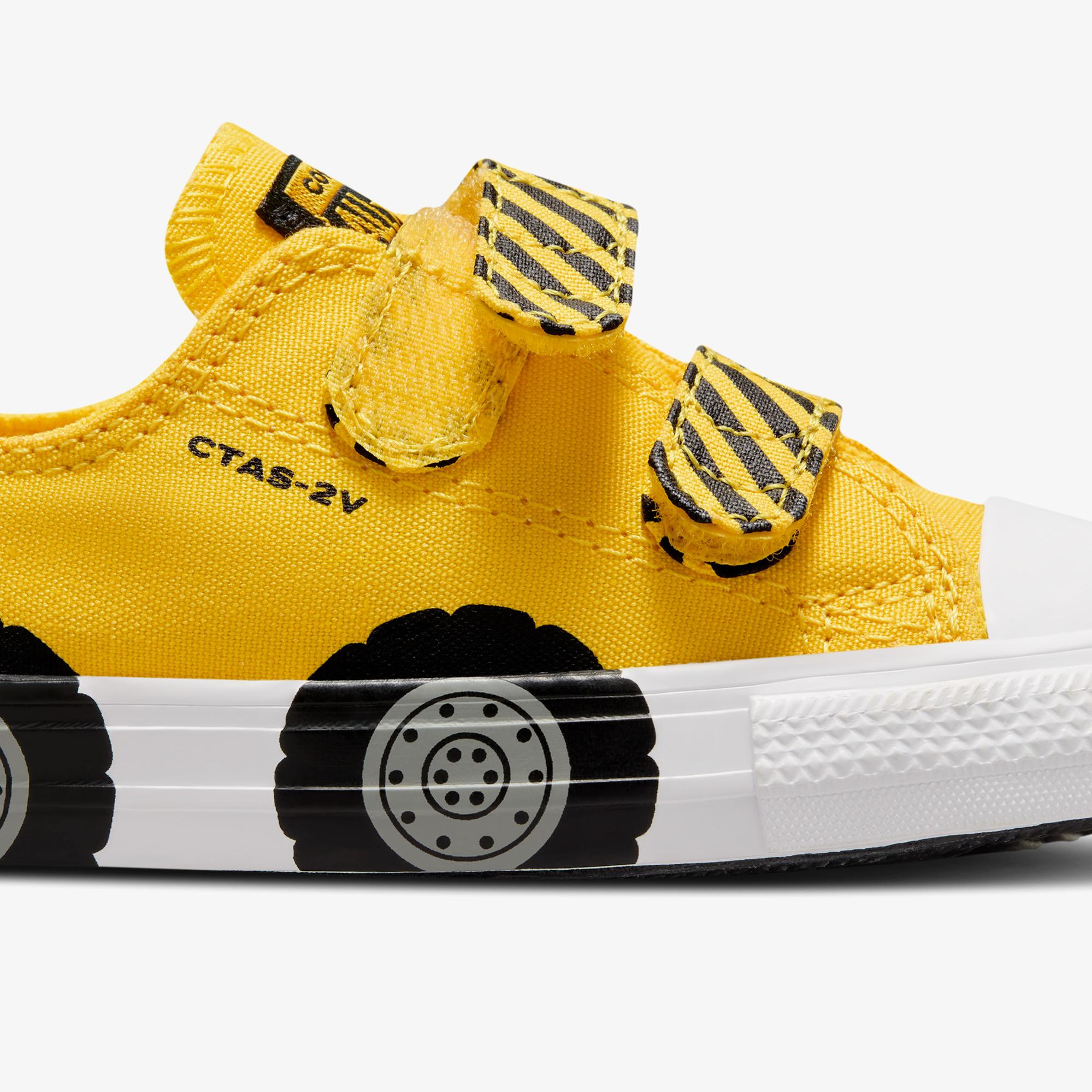 Converse Chuck Taylor All Star Construction Truck Çocuk Sarı Platform Sneaker