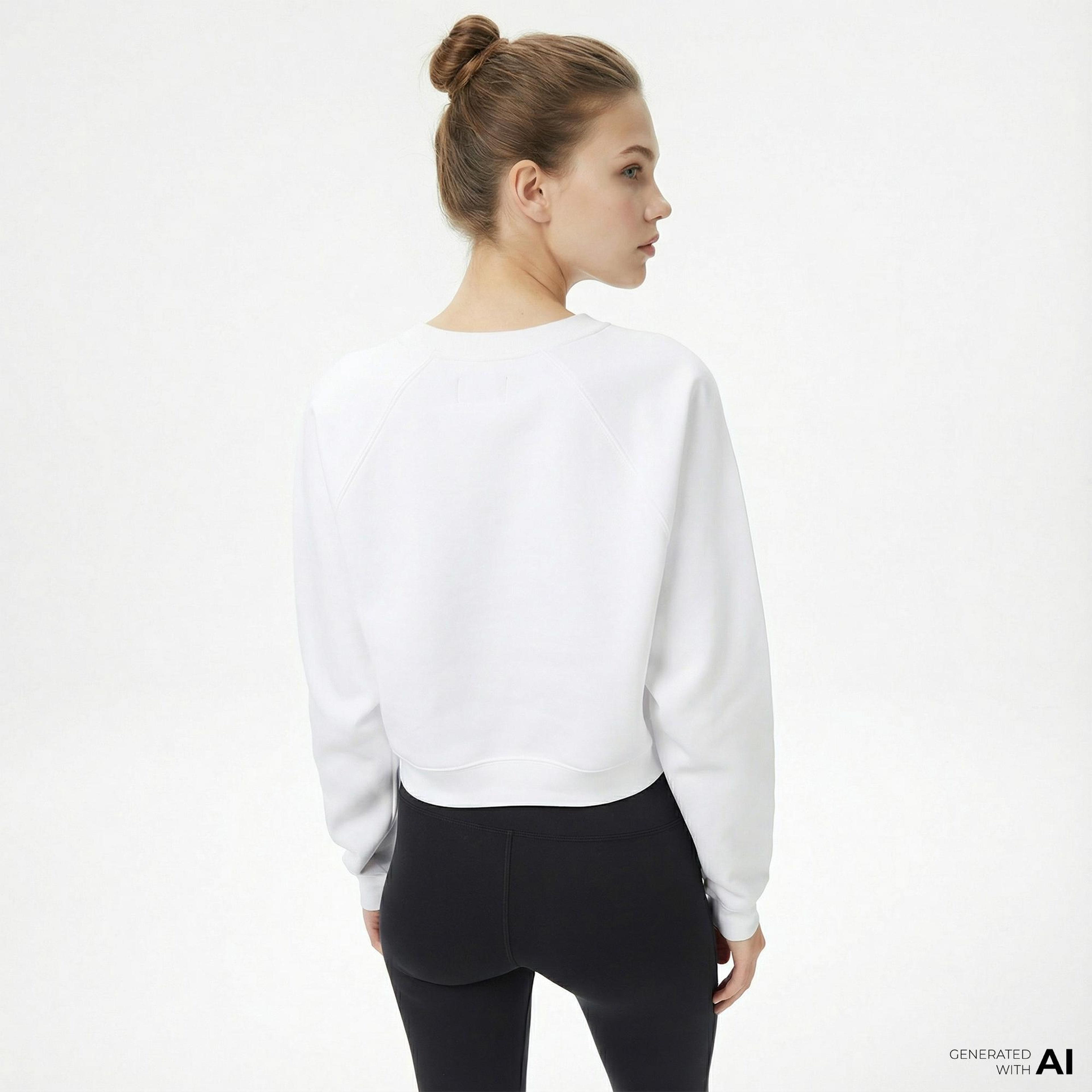 Converse Kadın Beyaz Sweatshirt