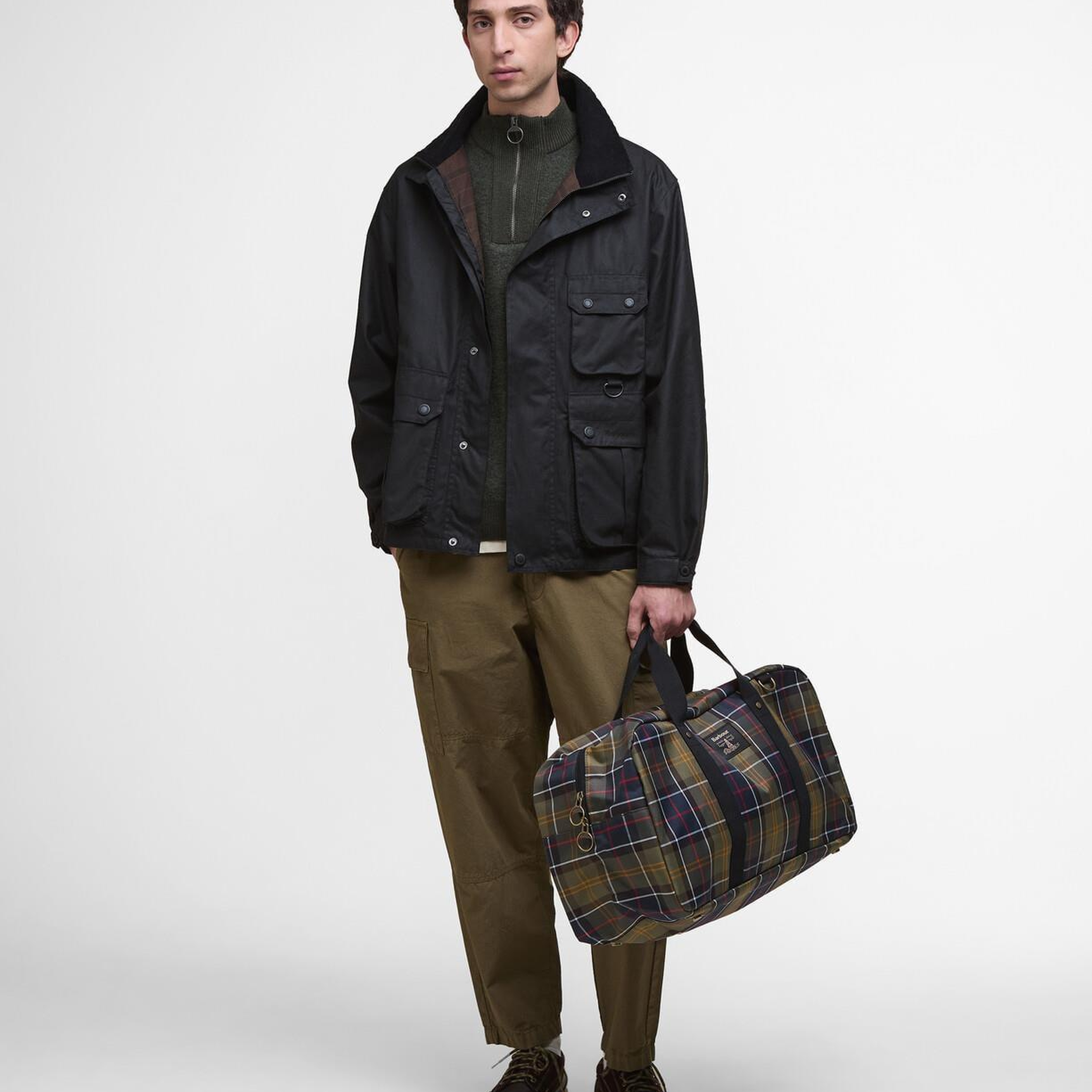 Barbour Torridon Tartan Seyahat Çantası