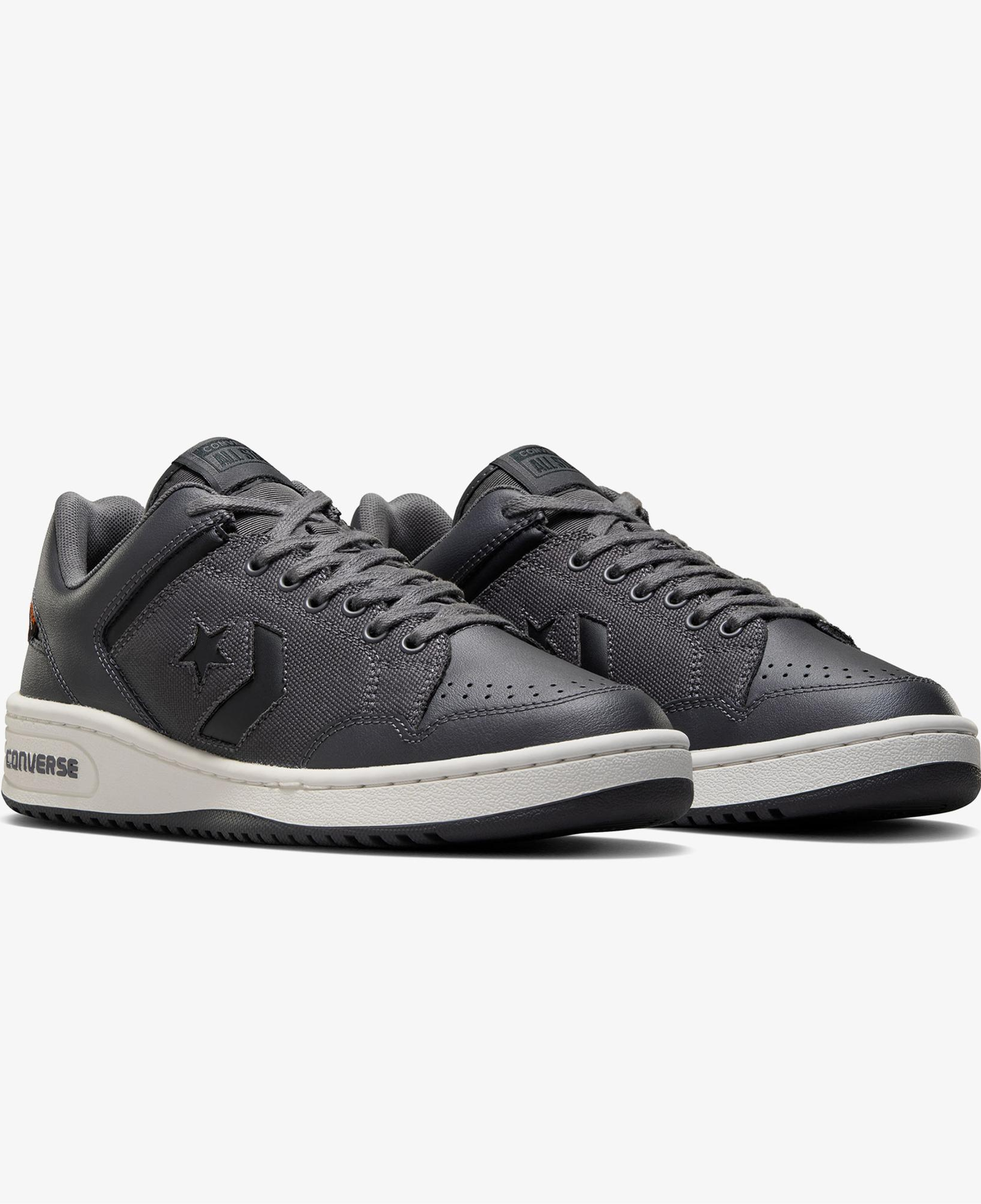 Converse Weapon Unisex Gri Deri & Cordura Sneaker