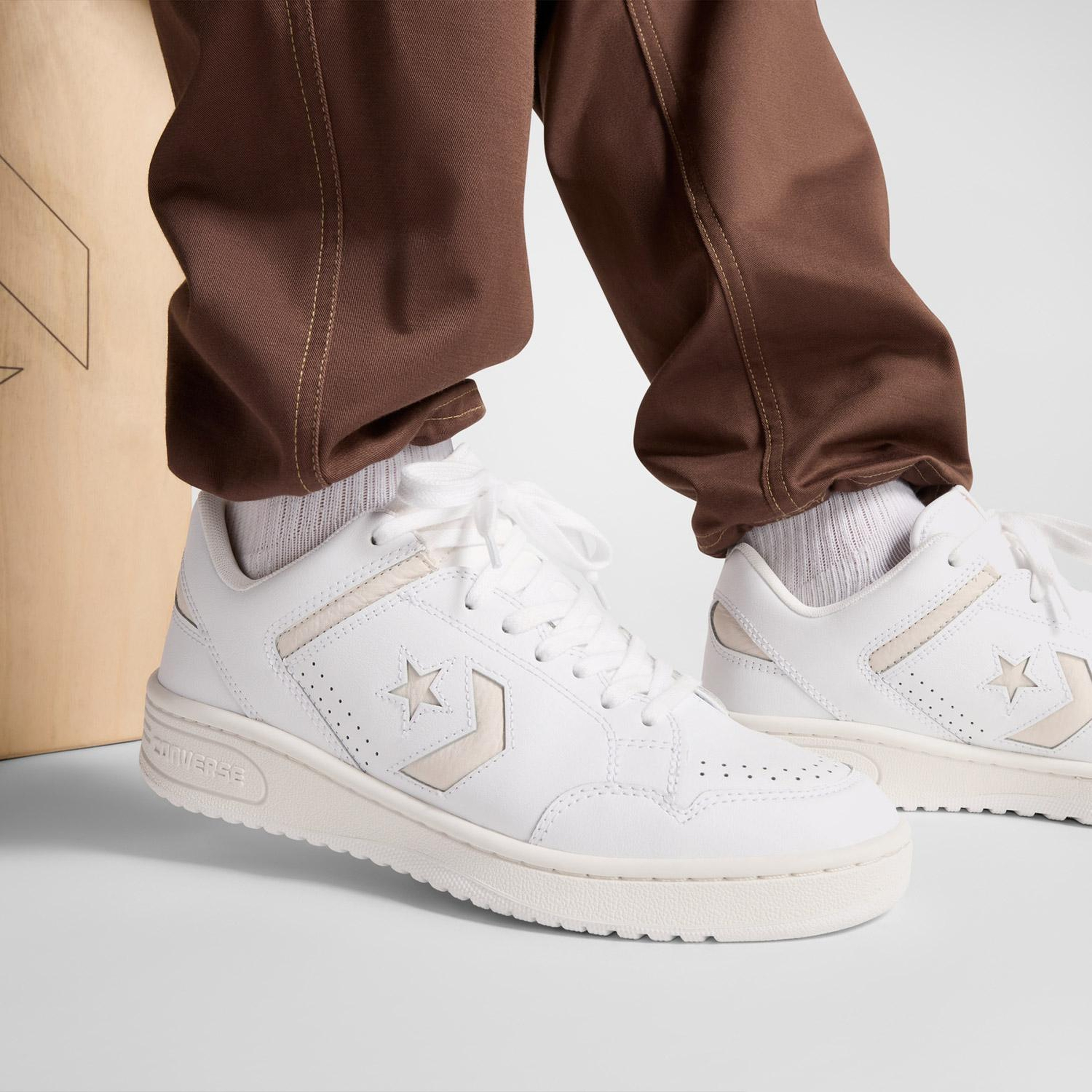 Converse Weapon Unisex Beyaz Deri Sneaker