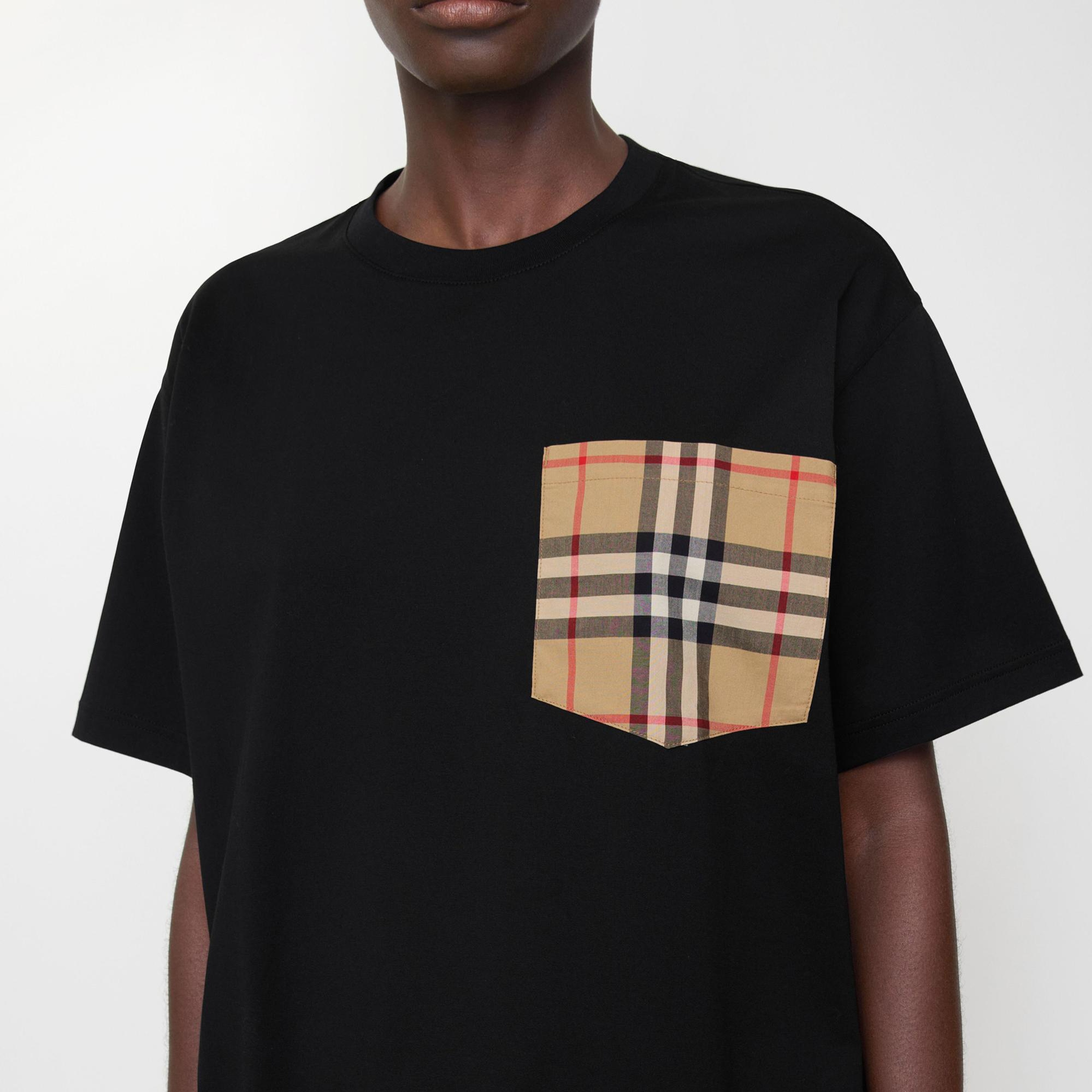 Burberry Kadın Siyah T-Shirt