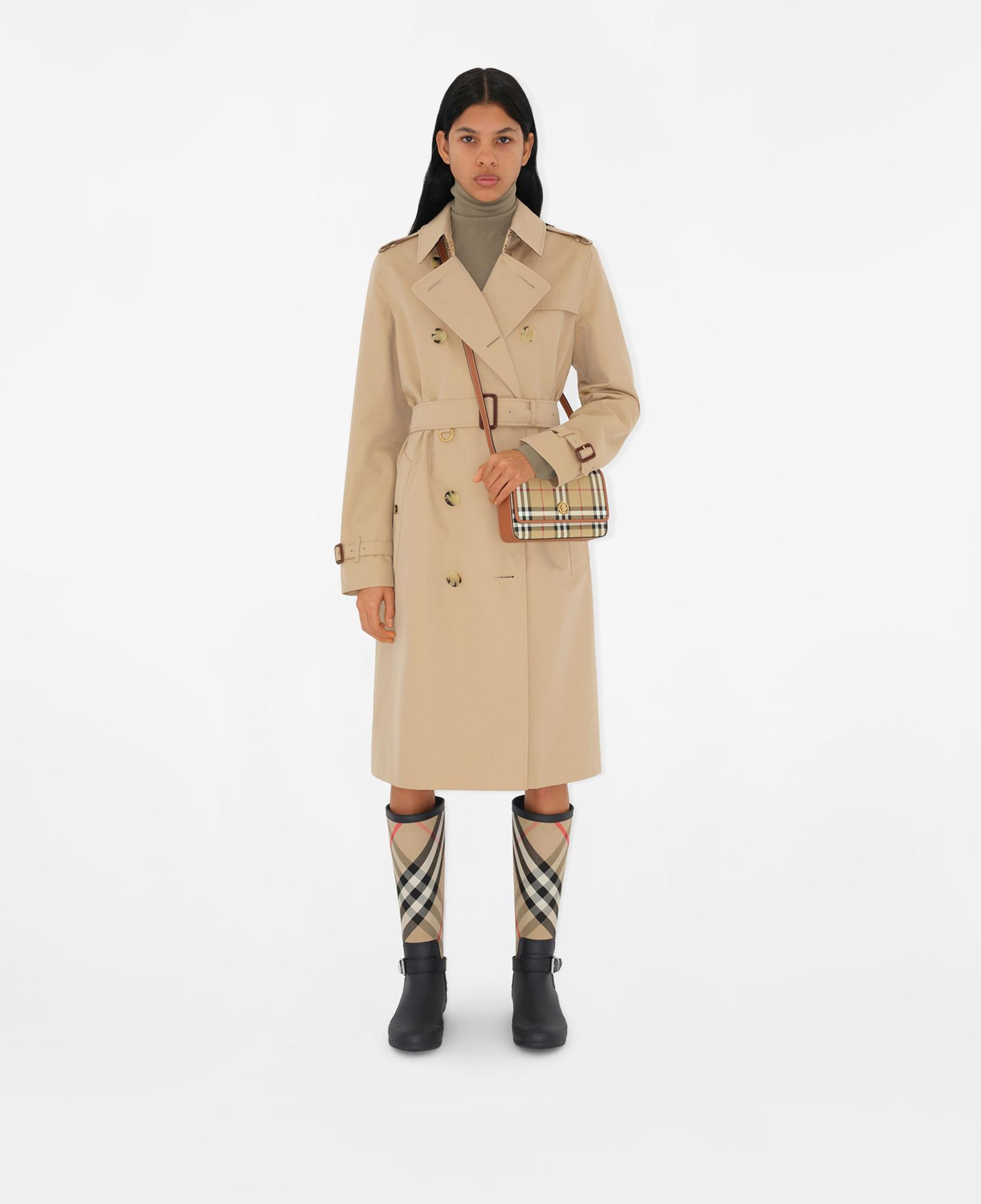 Burberry Hampshire Kadın Bej Omuz Çantası