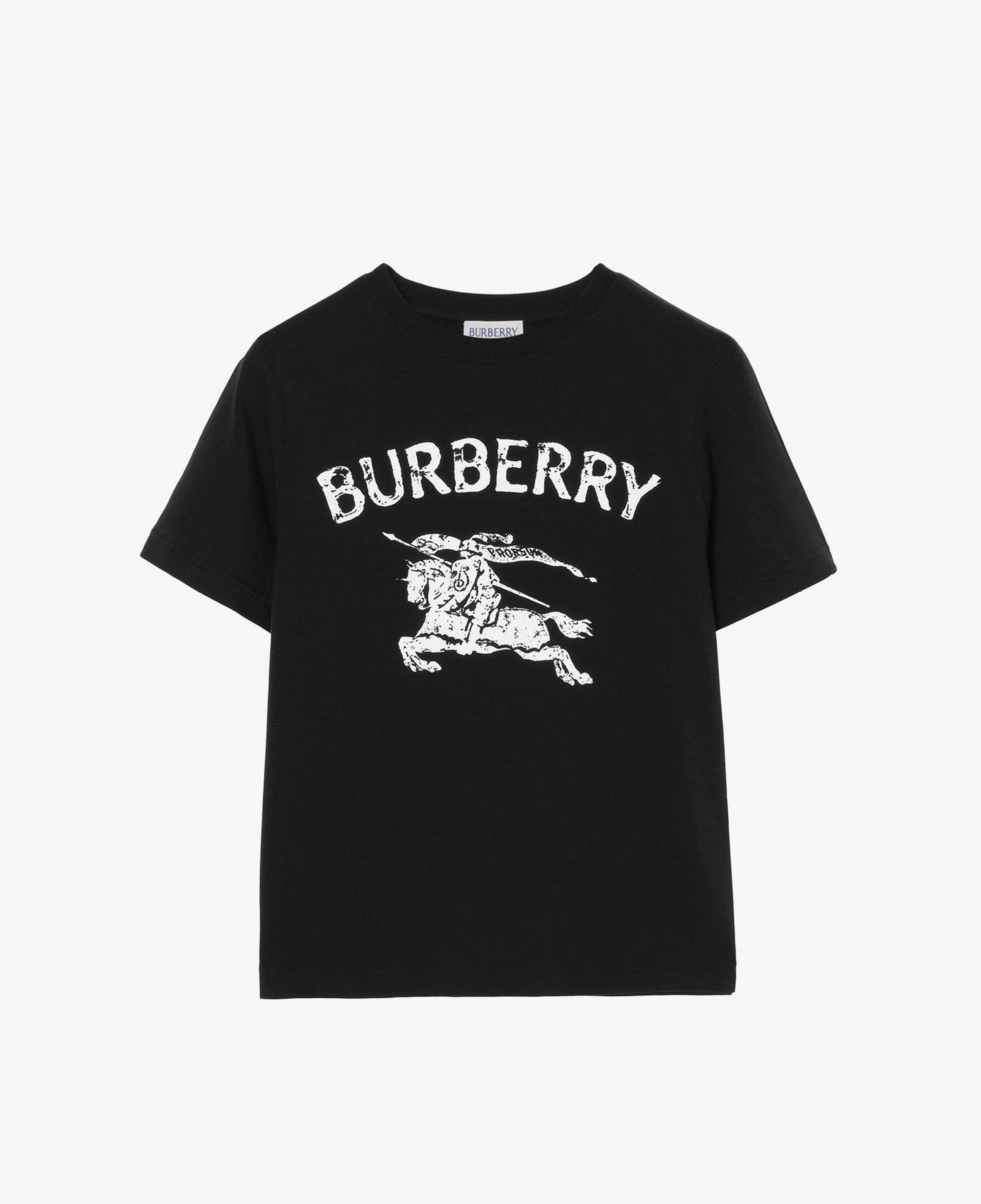 Burberry Cedar Stamp Ekd Çocuk Siyah T-Shirt