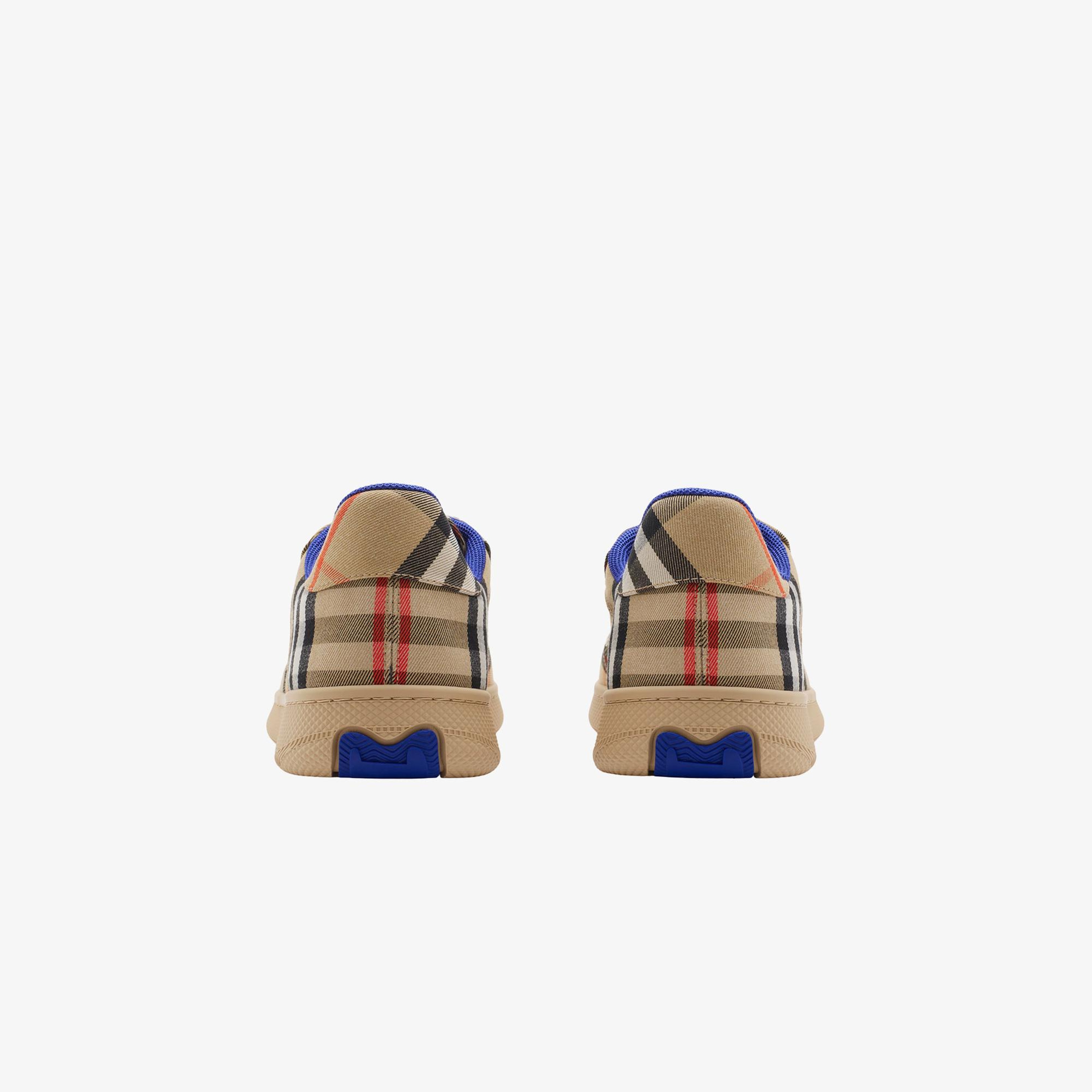 Burberry Check Terrace Kadın Bej Sneaker