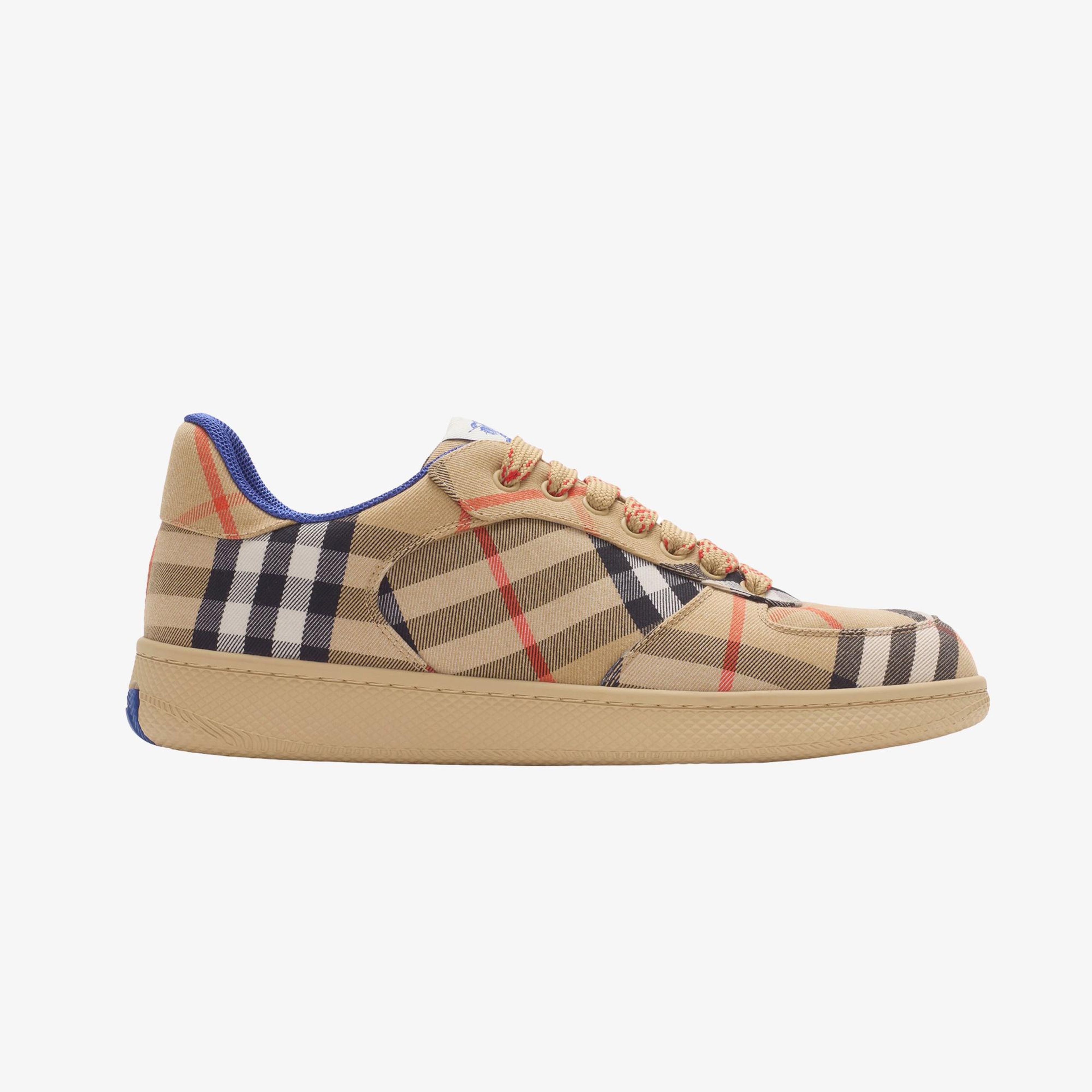 Burberry Check Terrace Kadın Bej Sneaker
