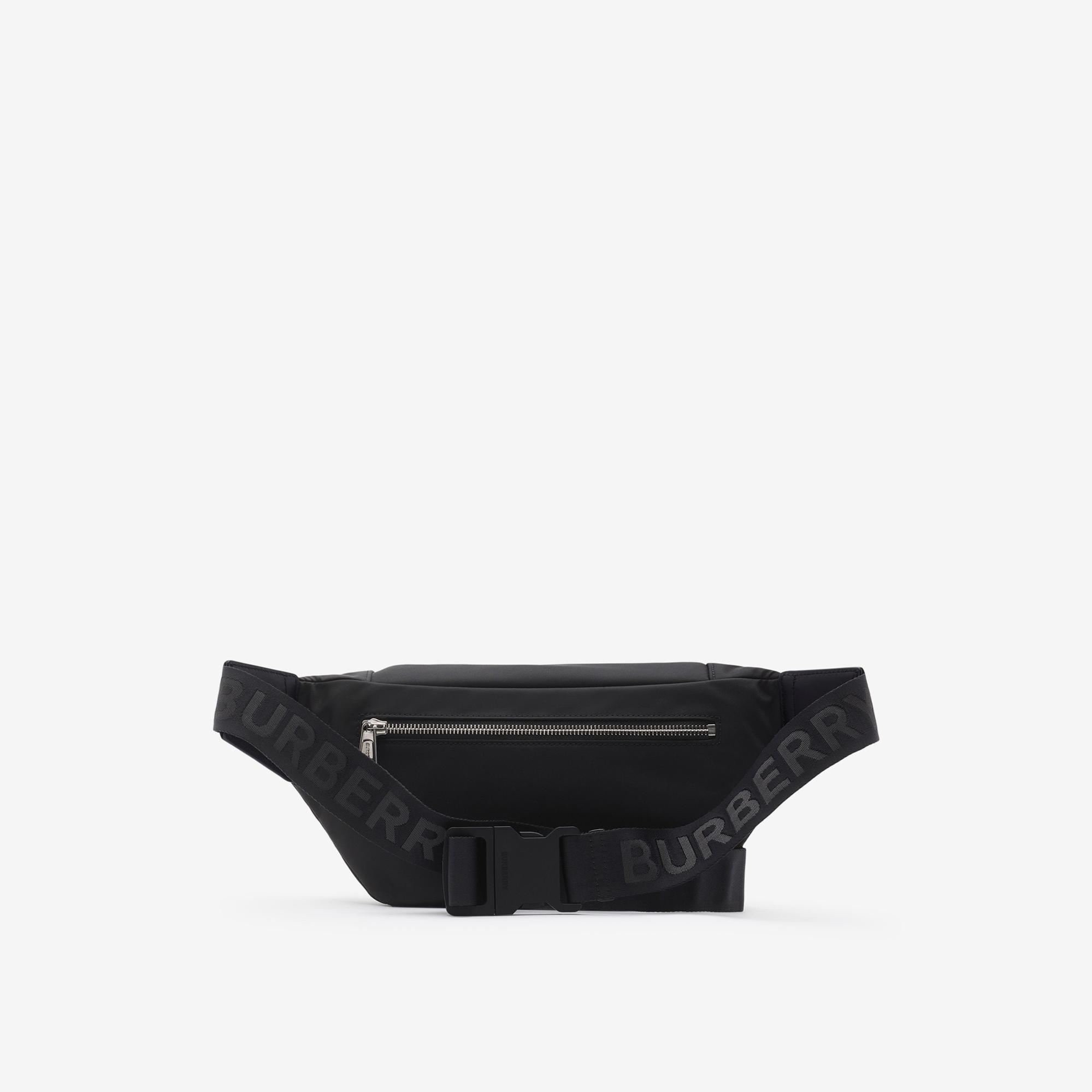 Burberry Sonny Erkek Siyah Omuz Çantası