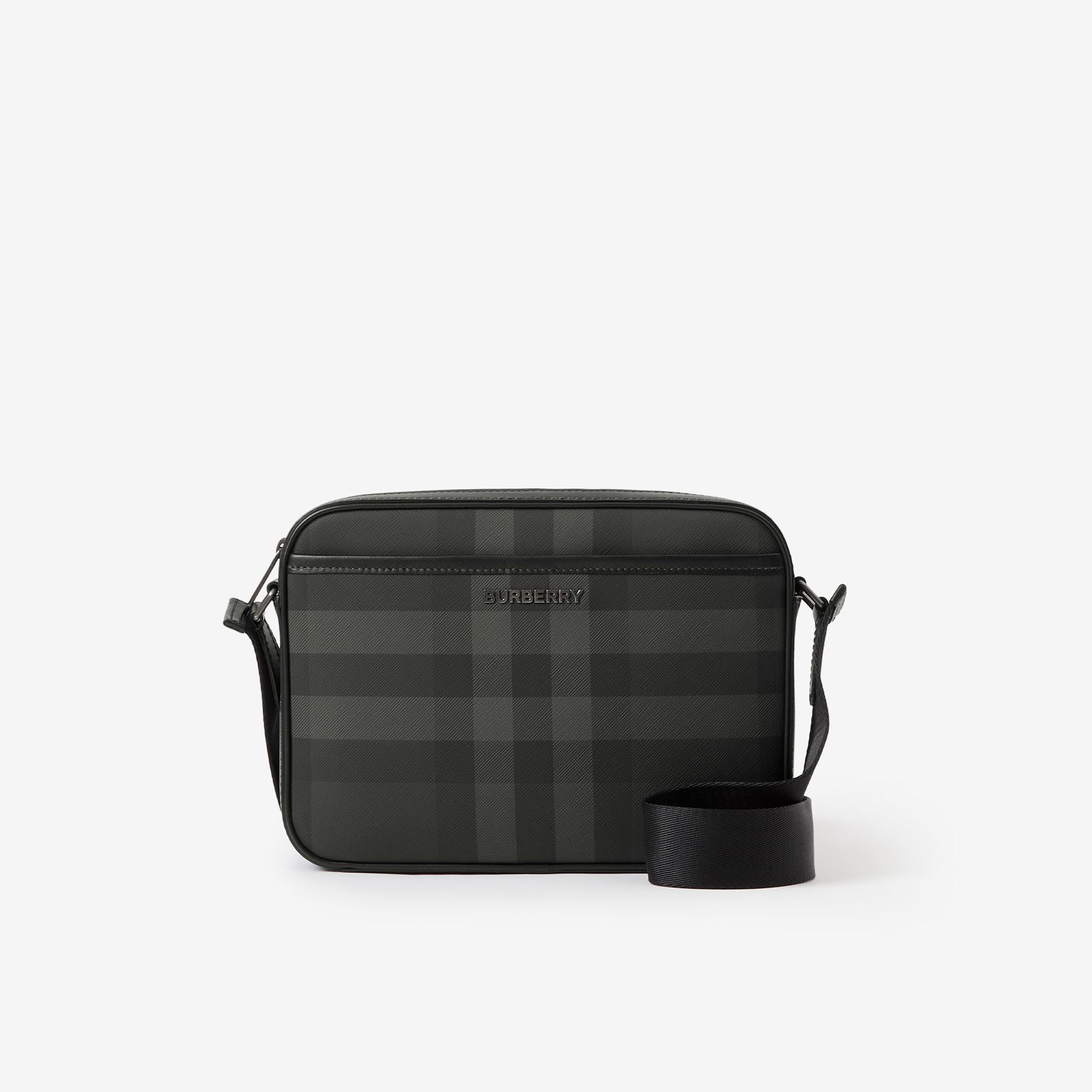 Burberry Muswell Erkek Gri Omuz Çantası