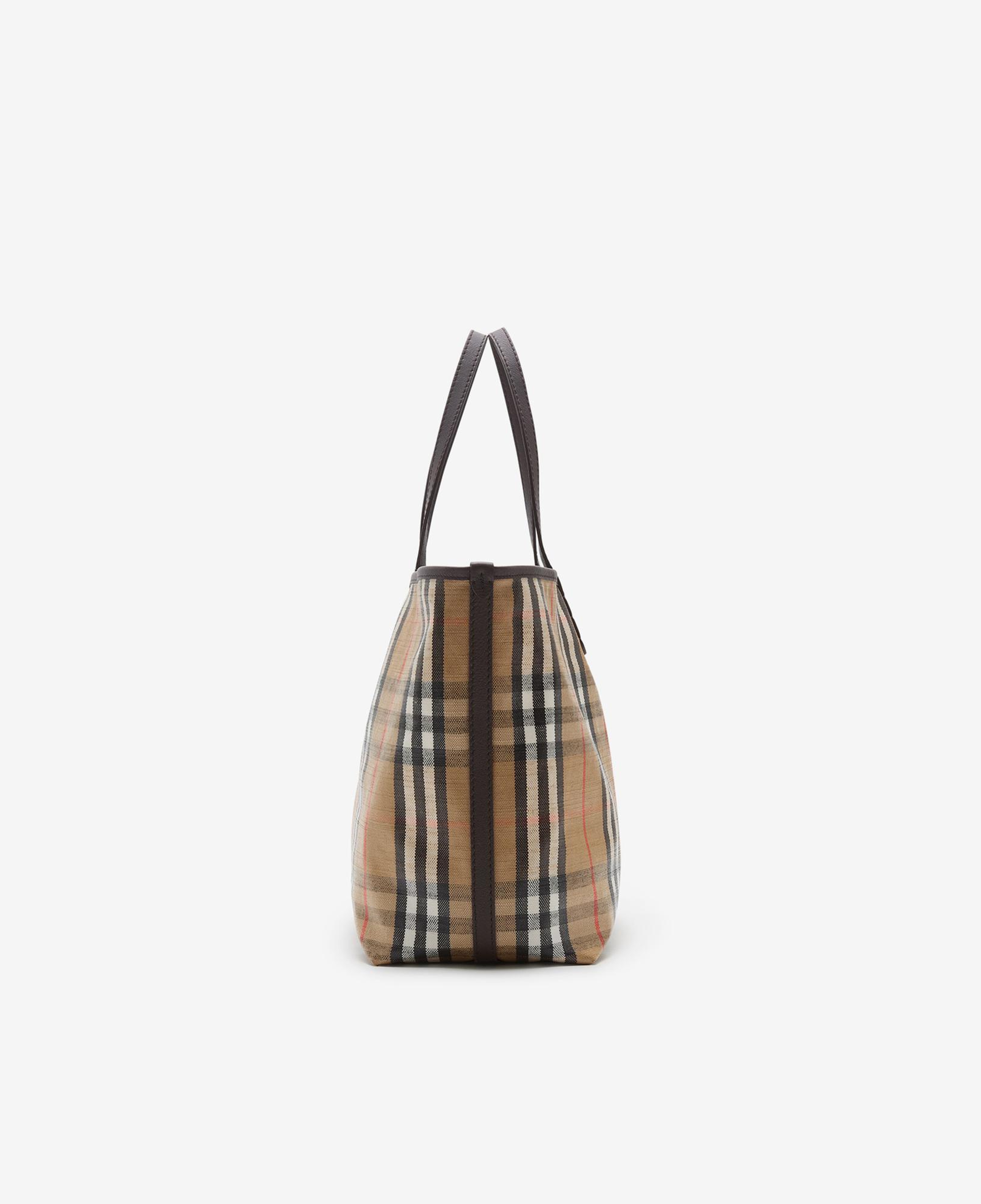 Burberry Medium Highlands Kadın Bej Tote Çanta
