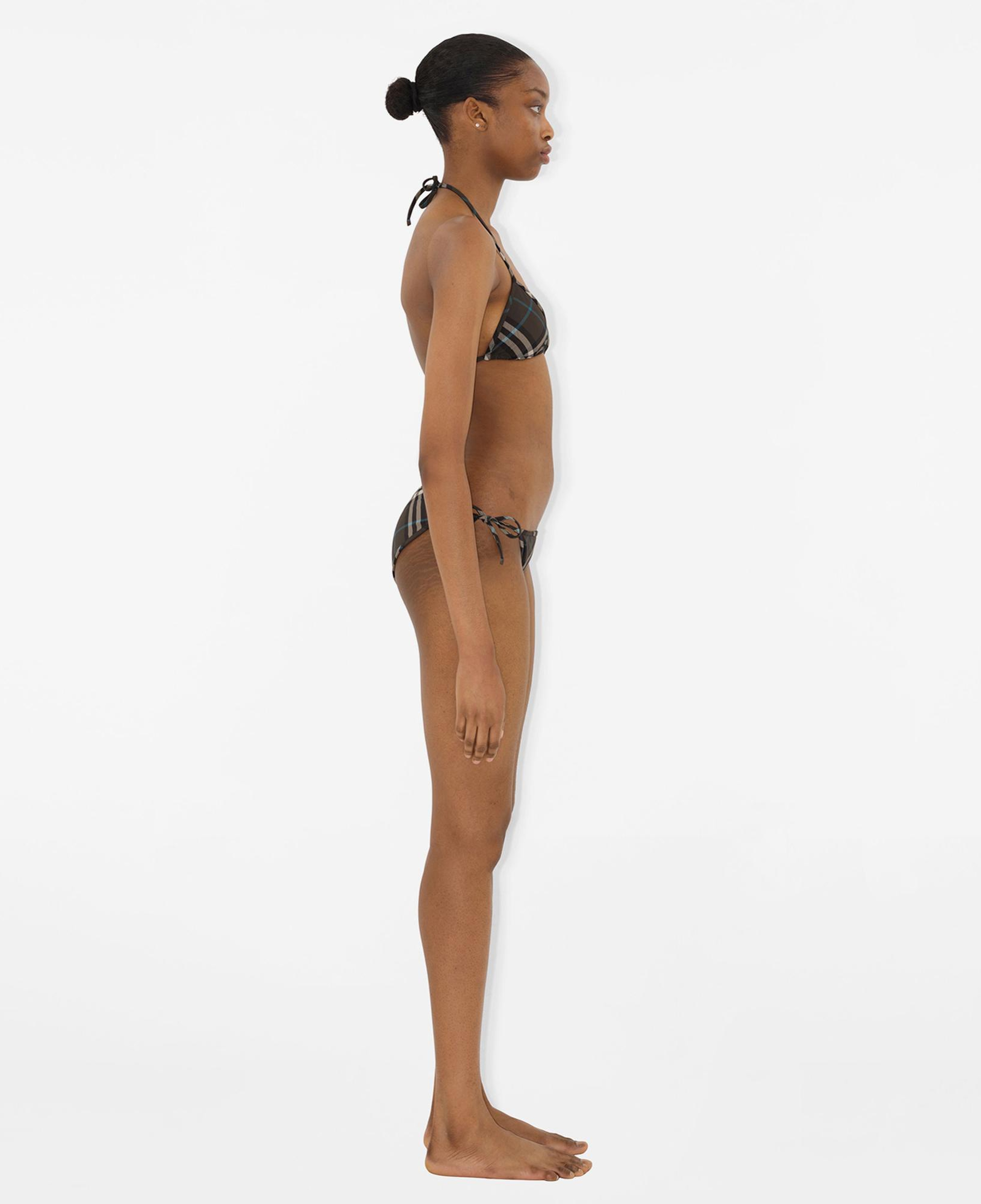 Burberry Check Kadın Siyah Bikini Üstü
