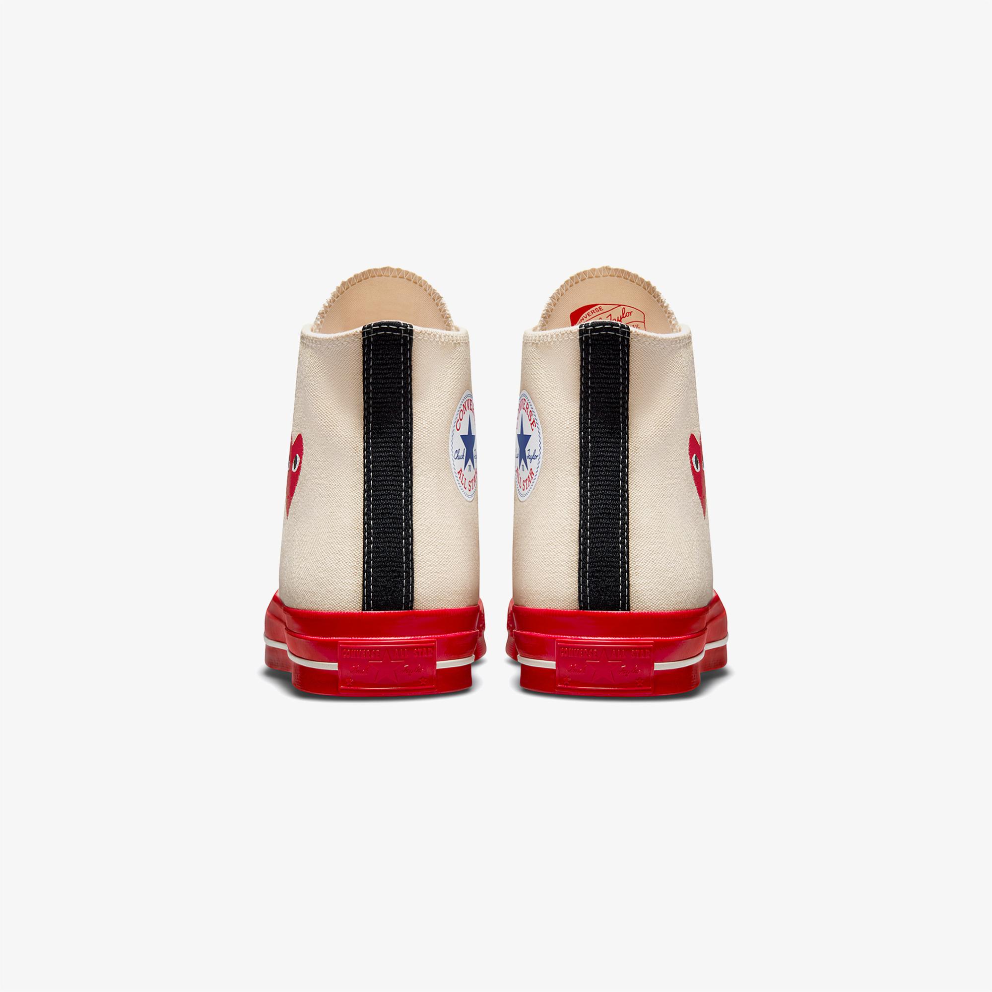 Converse X Comme Des Garçons Play Chuck 70 Unisex Krem Sneaker