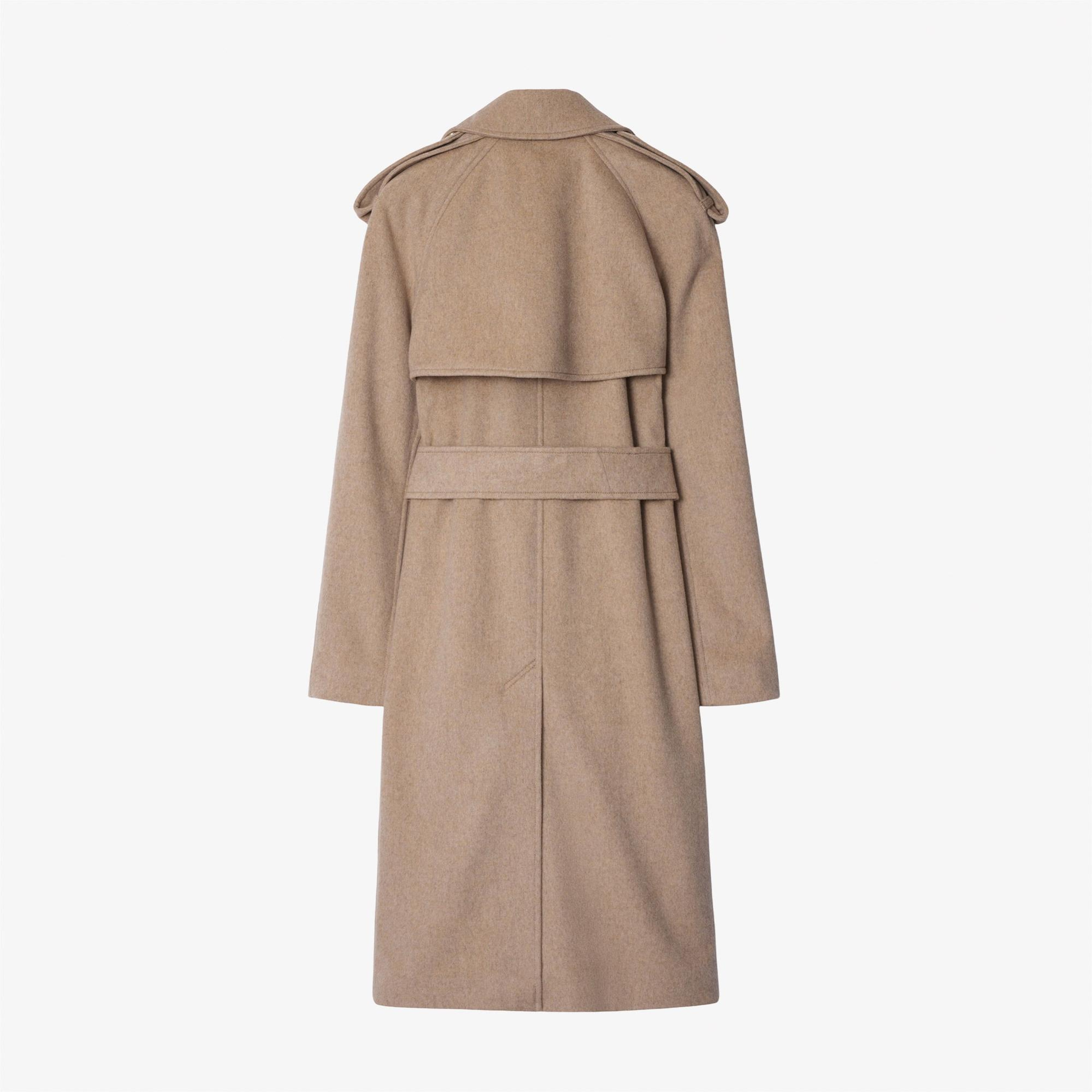 Burberry Kaşmir Wrap Kadın Bej Mont