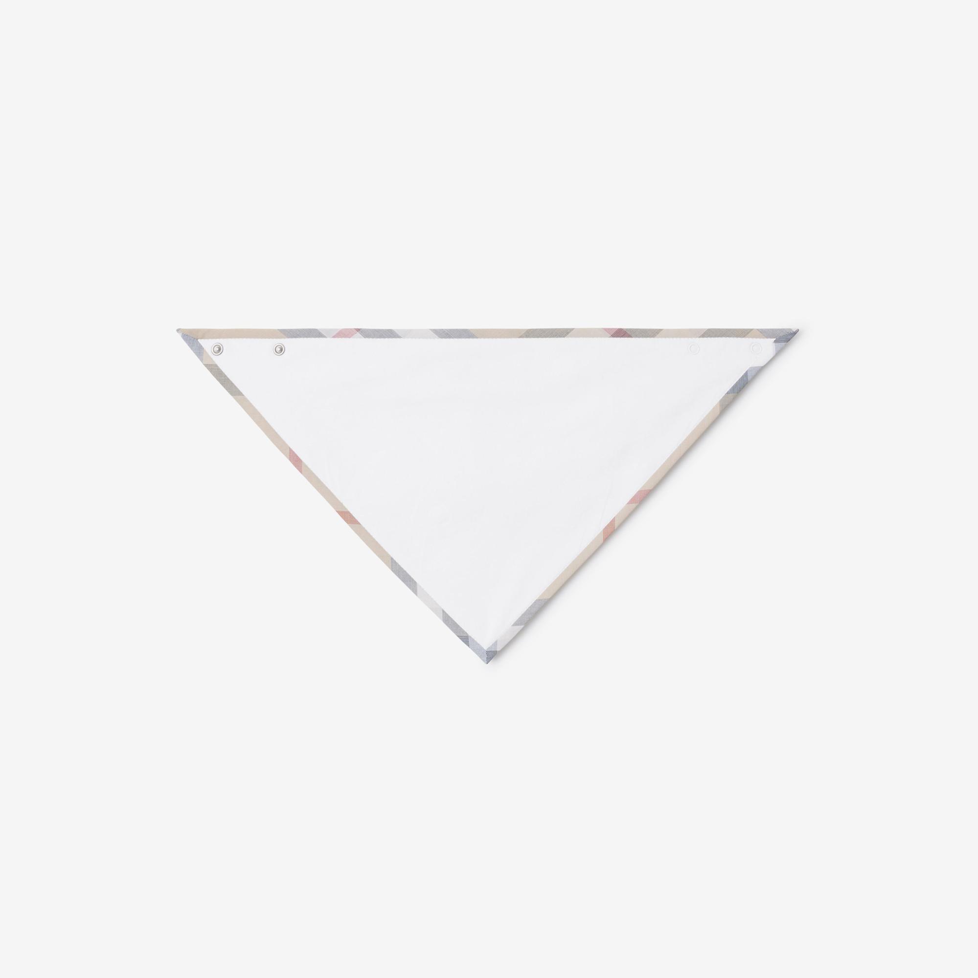 Burberry Hamilton Set Stretch Cotton Three-Piece Çocuk Beyaz Bebek Takımı