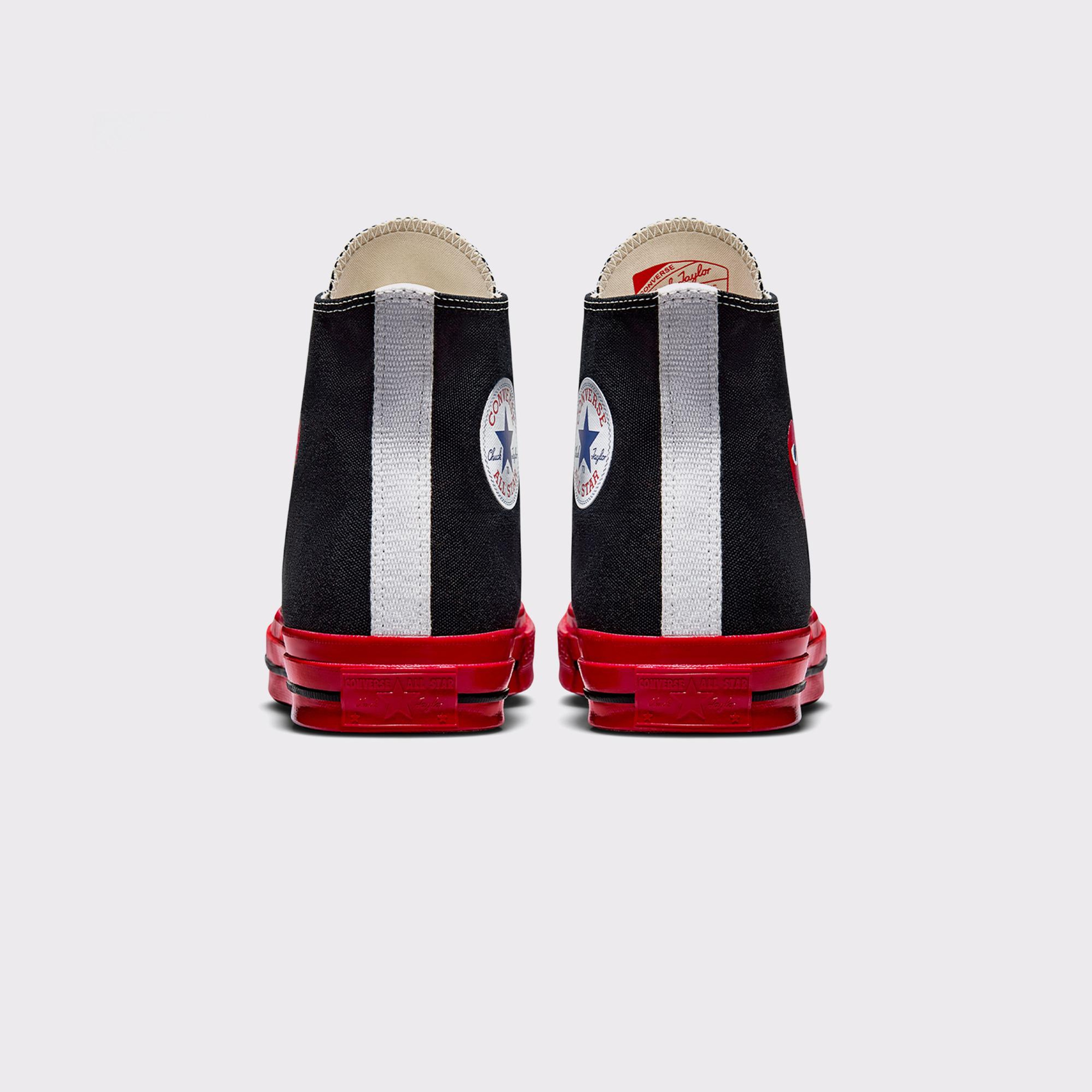 Converse X Comme Des Garçons Play Chuck 70 Unisex Siyah Sneaker