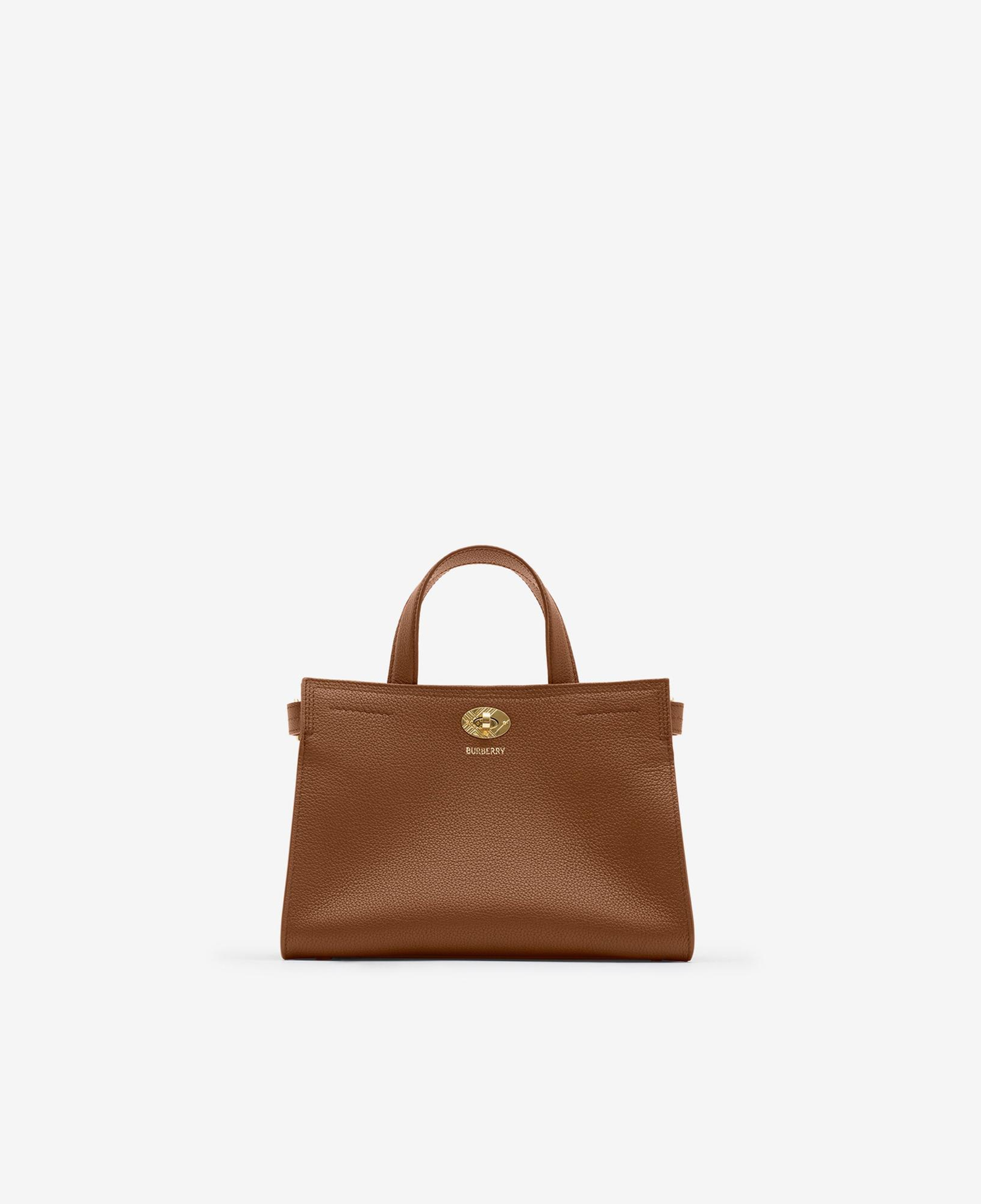 Burberry Mini Cotswolds Kadın Kahverengi Tote Çanta