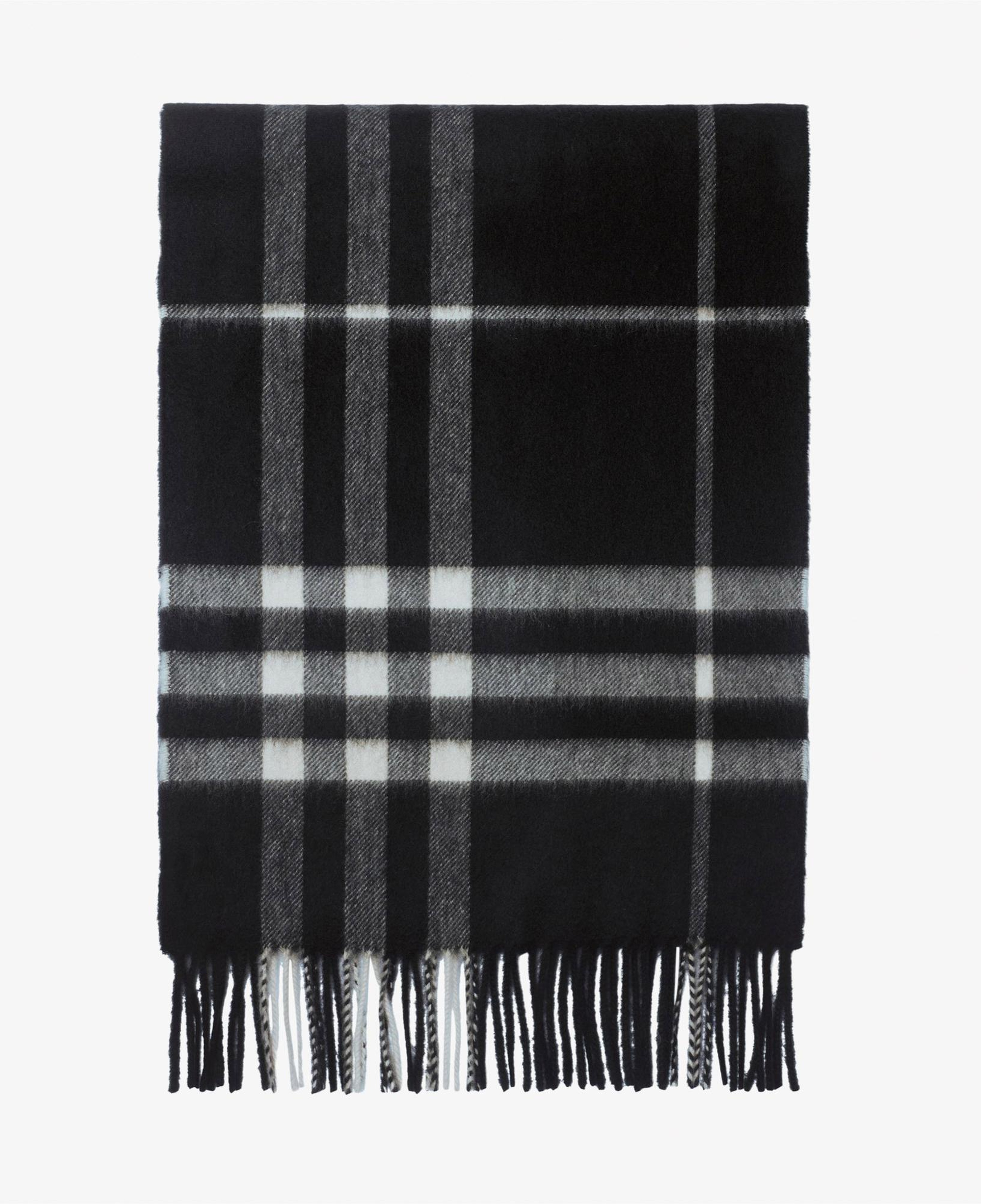 Burberry Check Kaşmir Kadın Siyah Atkı