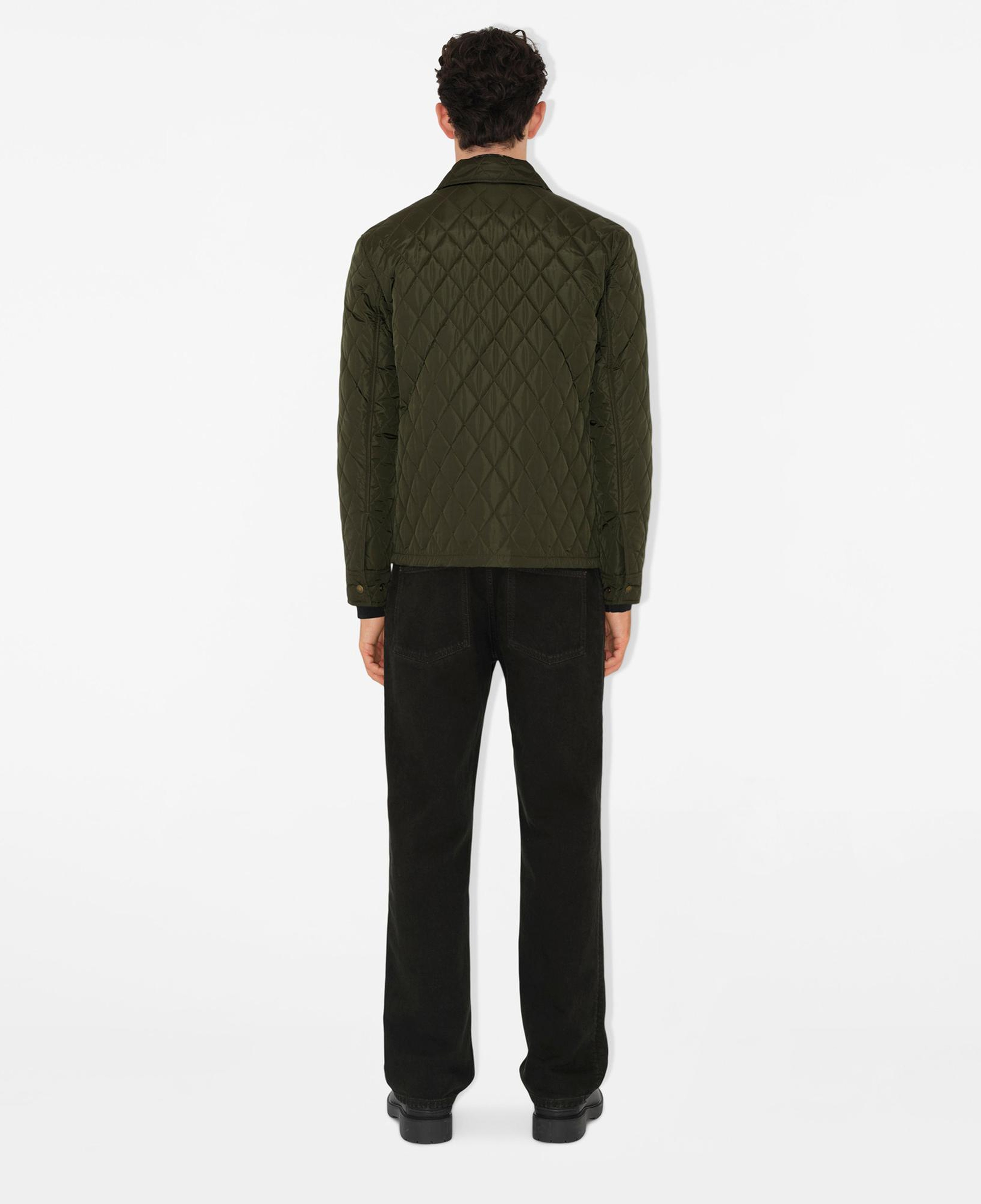 Burberry Tal Quilted Nylon Overshirt Erkek Haki Mont