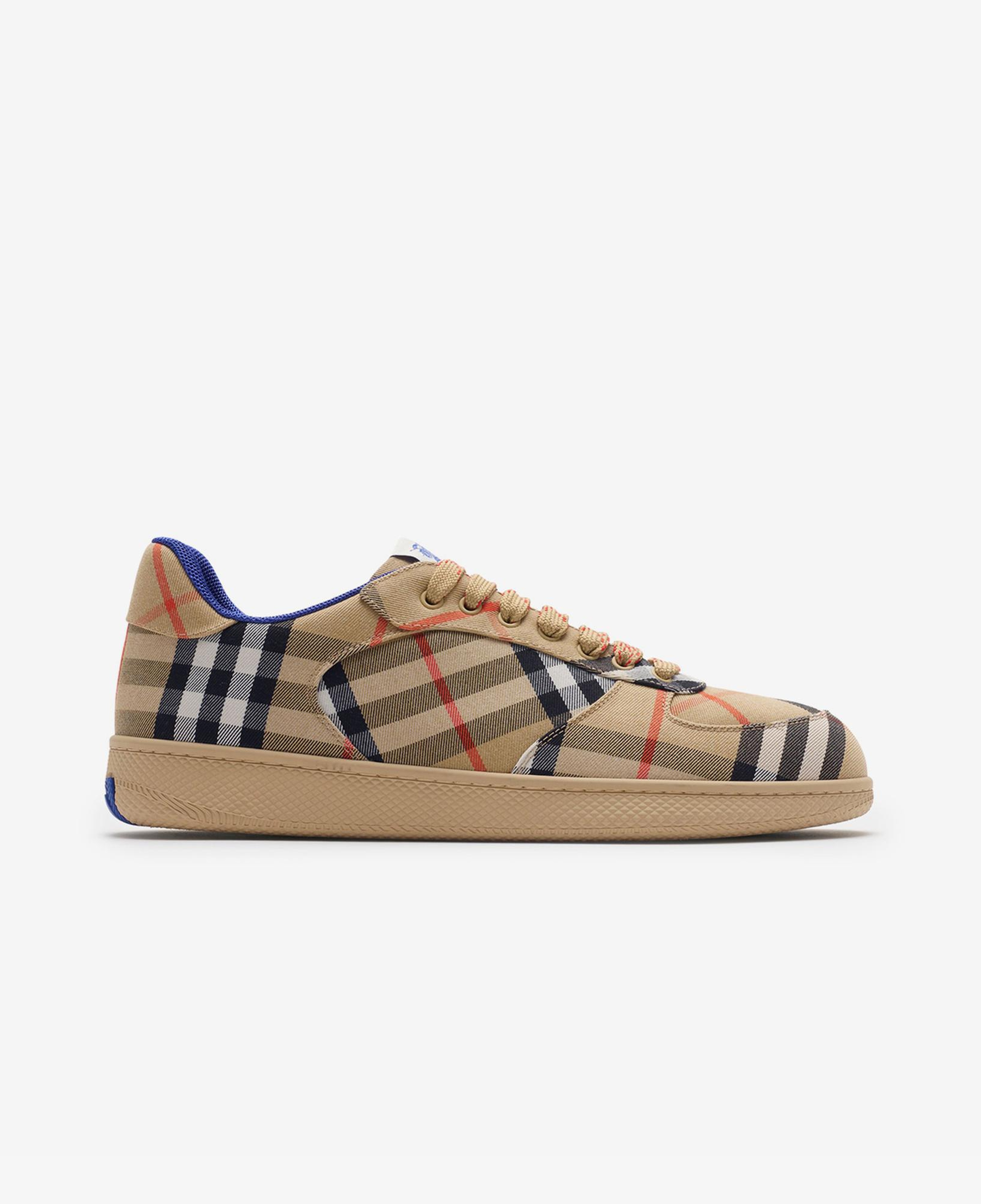 Burberry Check Terrace Erkek Bej Sneaker