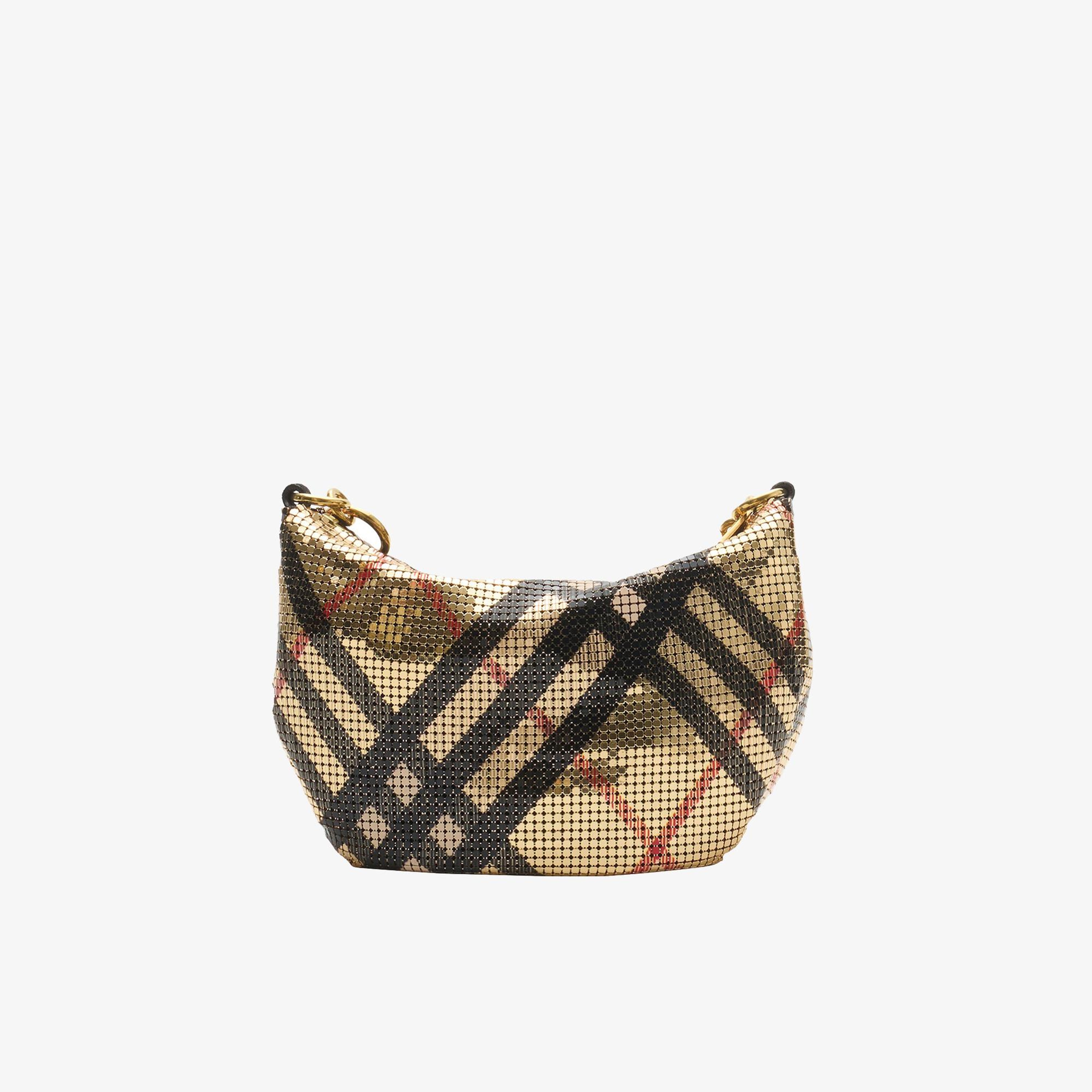 Burberry Chaınmaıl Kadın Bej Omuz Çantası