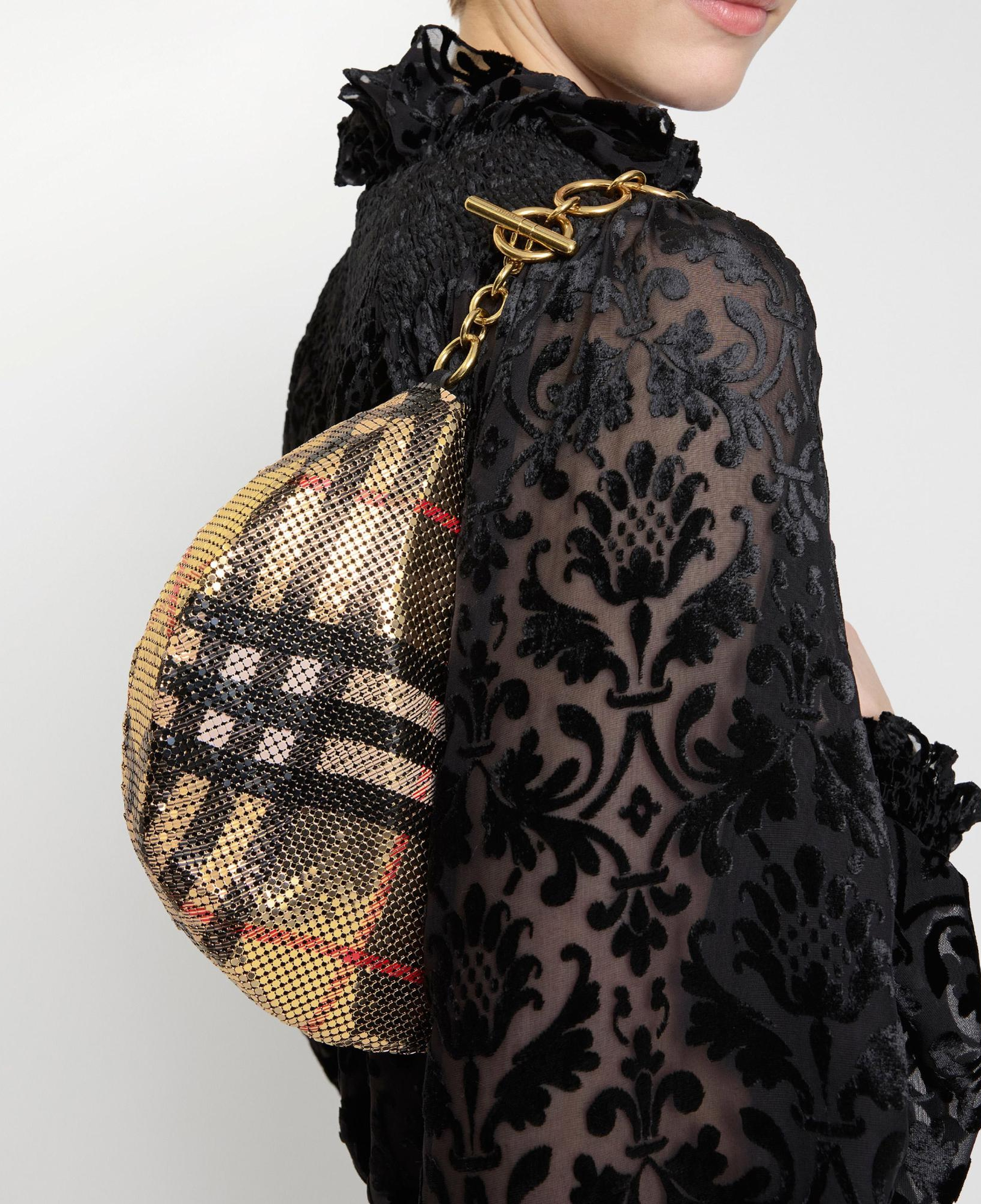 Burberry Chaınmaıl Kadın Bej Omuz Çantası