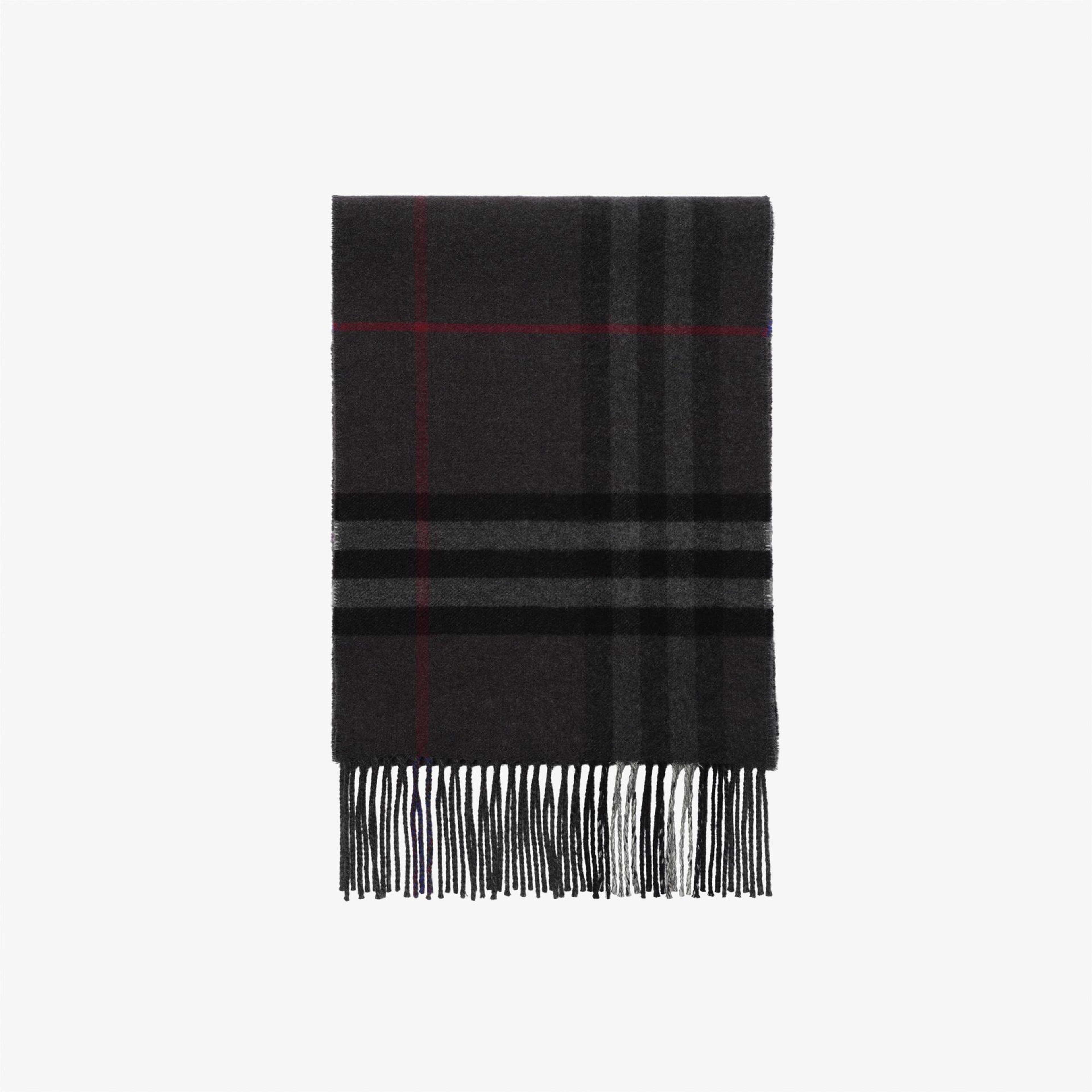 Burberry Double Ekd Kadın Gri Atkı