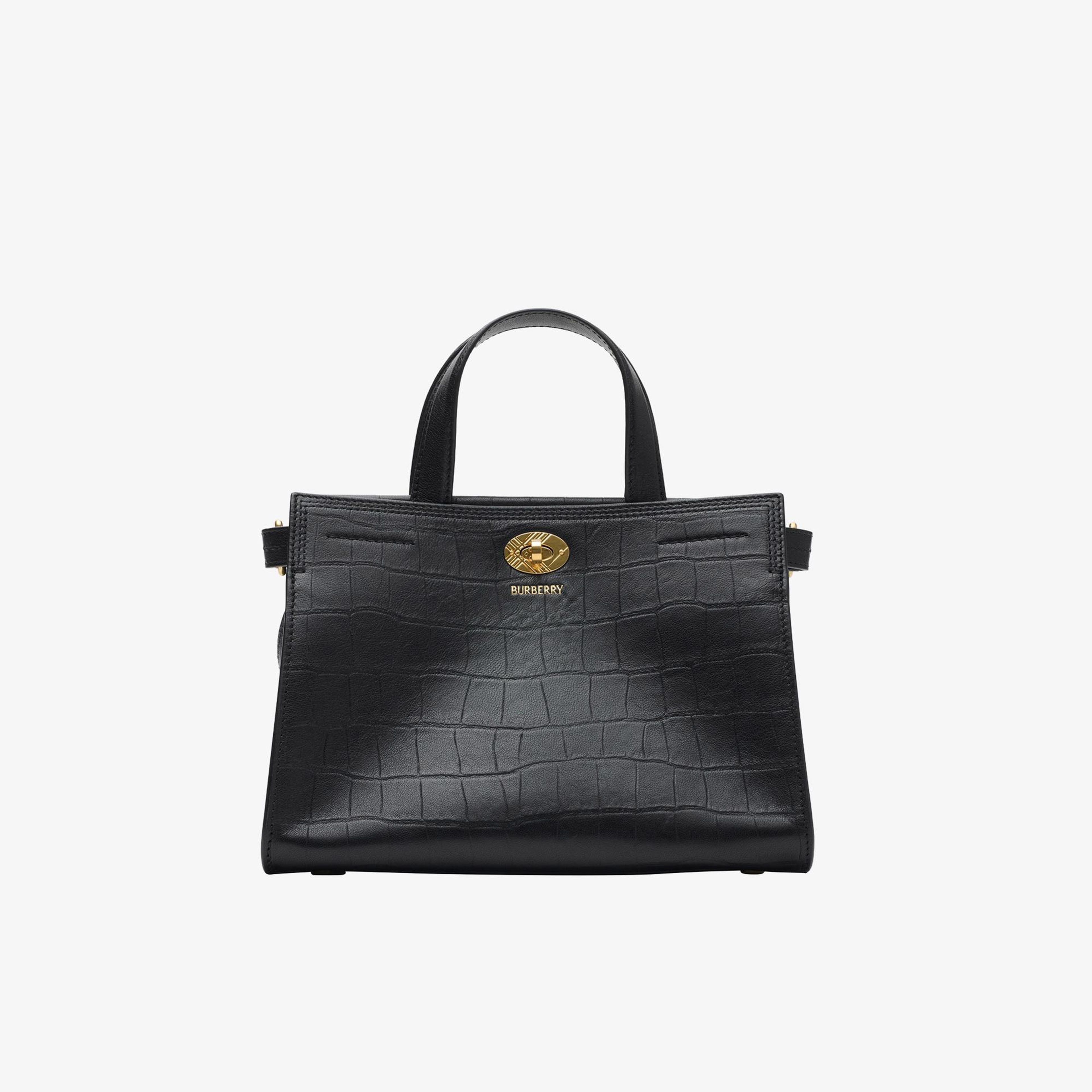 Burberry Tote Kadın Siyah El Çantası