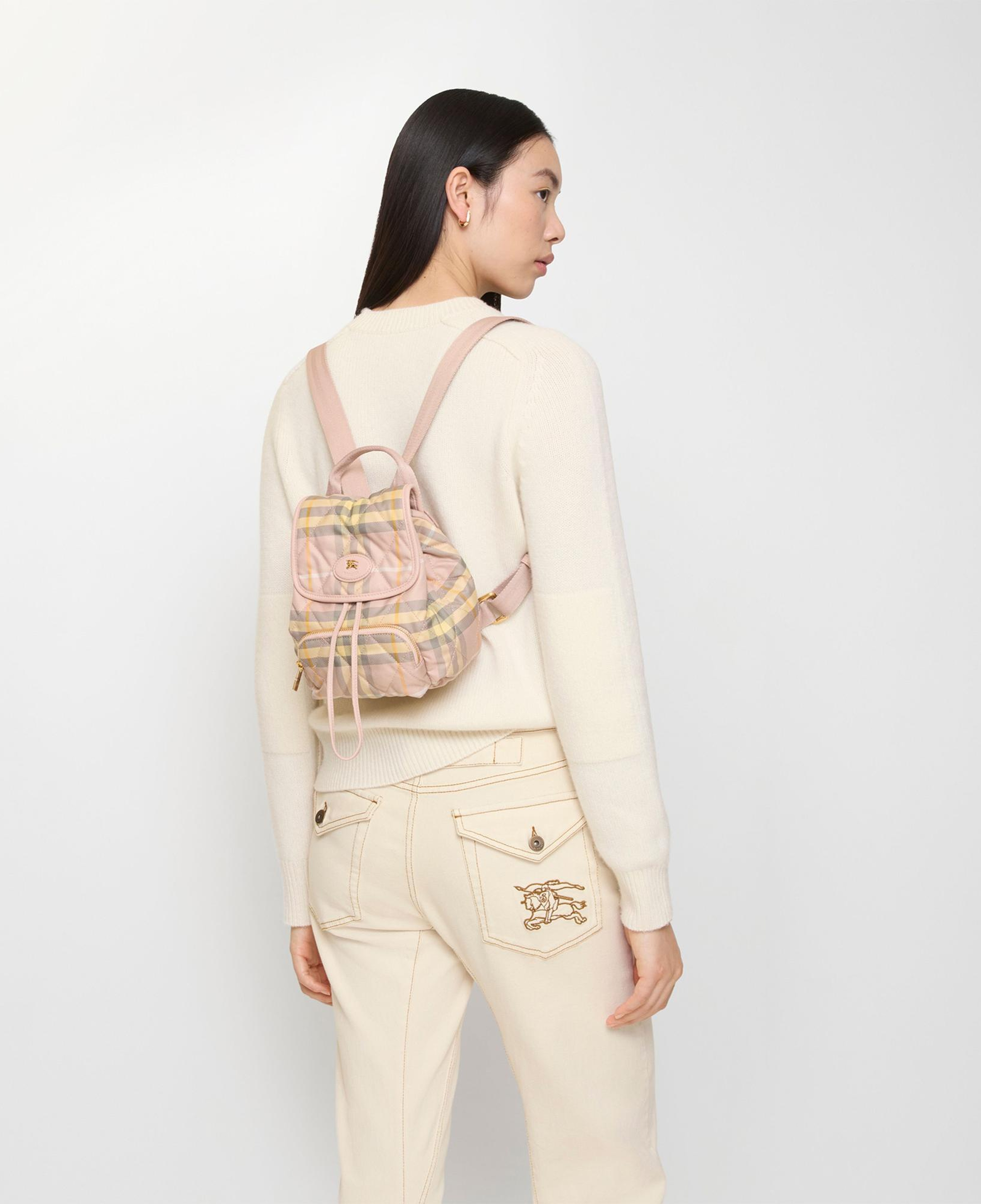 Burberry Mını Kadın Pembe Sırt Çantası