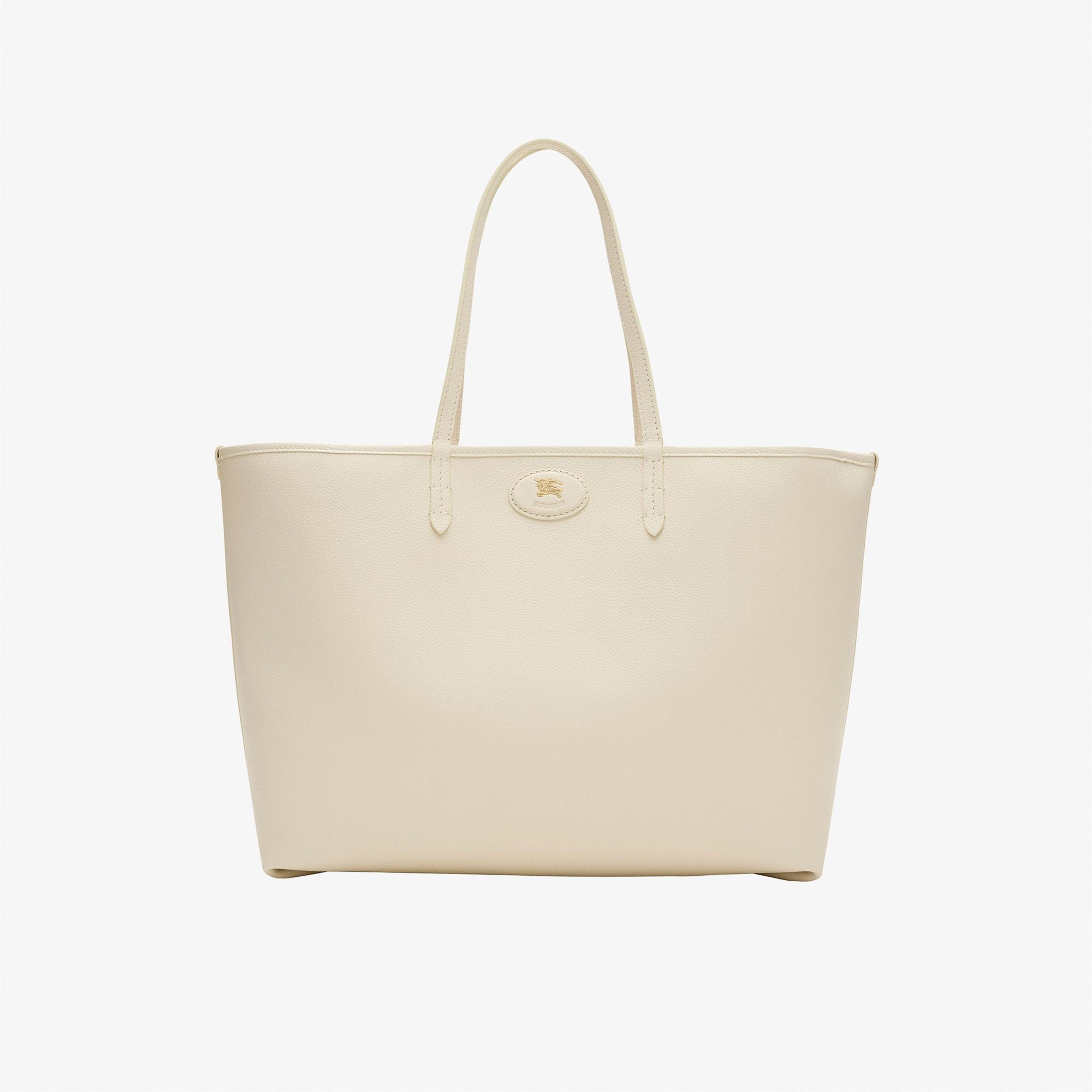 Burberry Reversıble Tote Kadın Bej Omuz Çantası