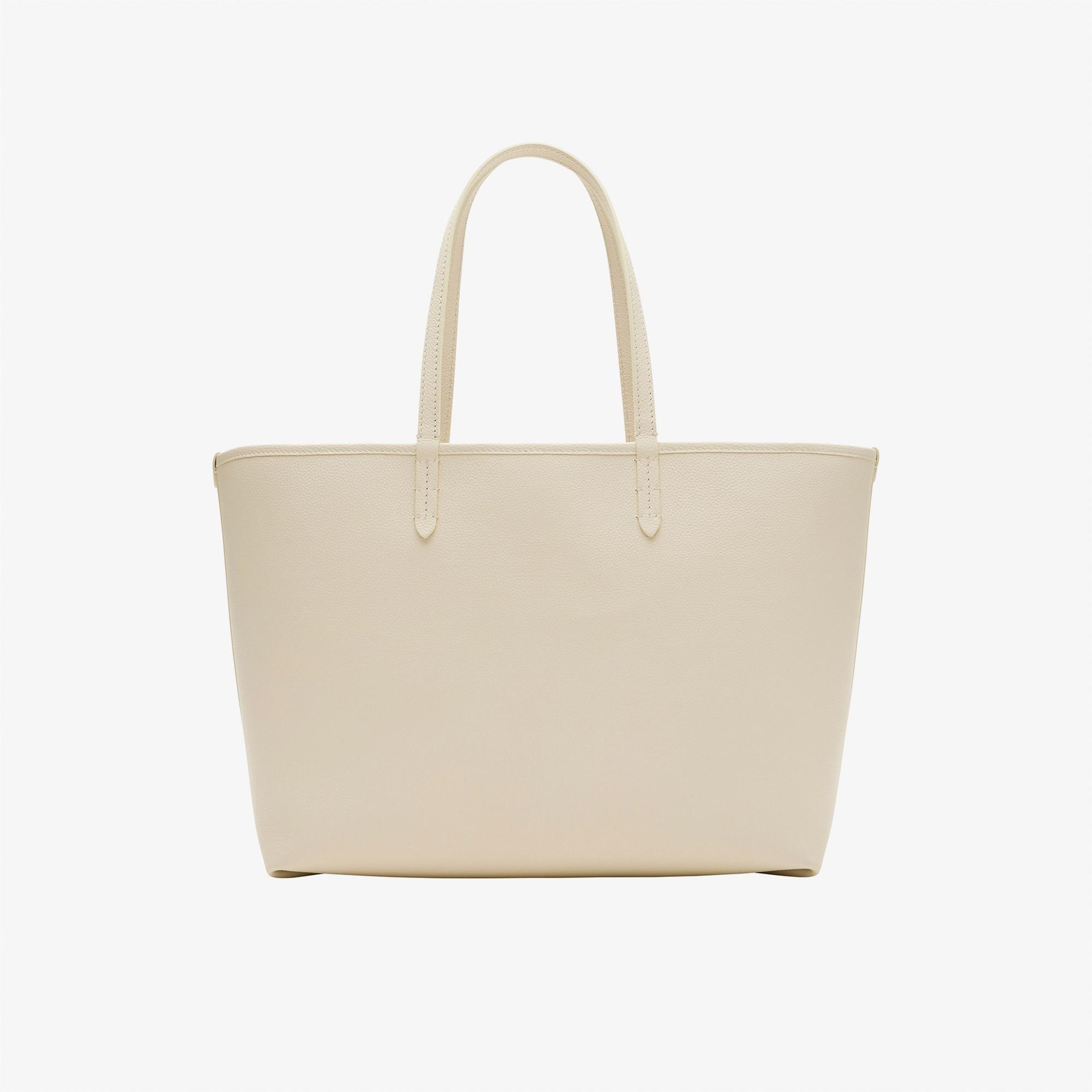 Burberry Reversıble Tote Kadın Bej Omuz Çantası