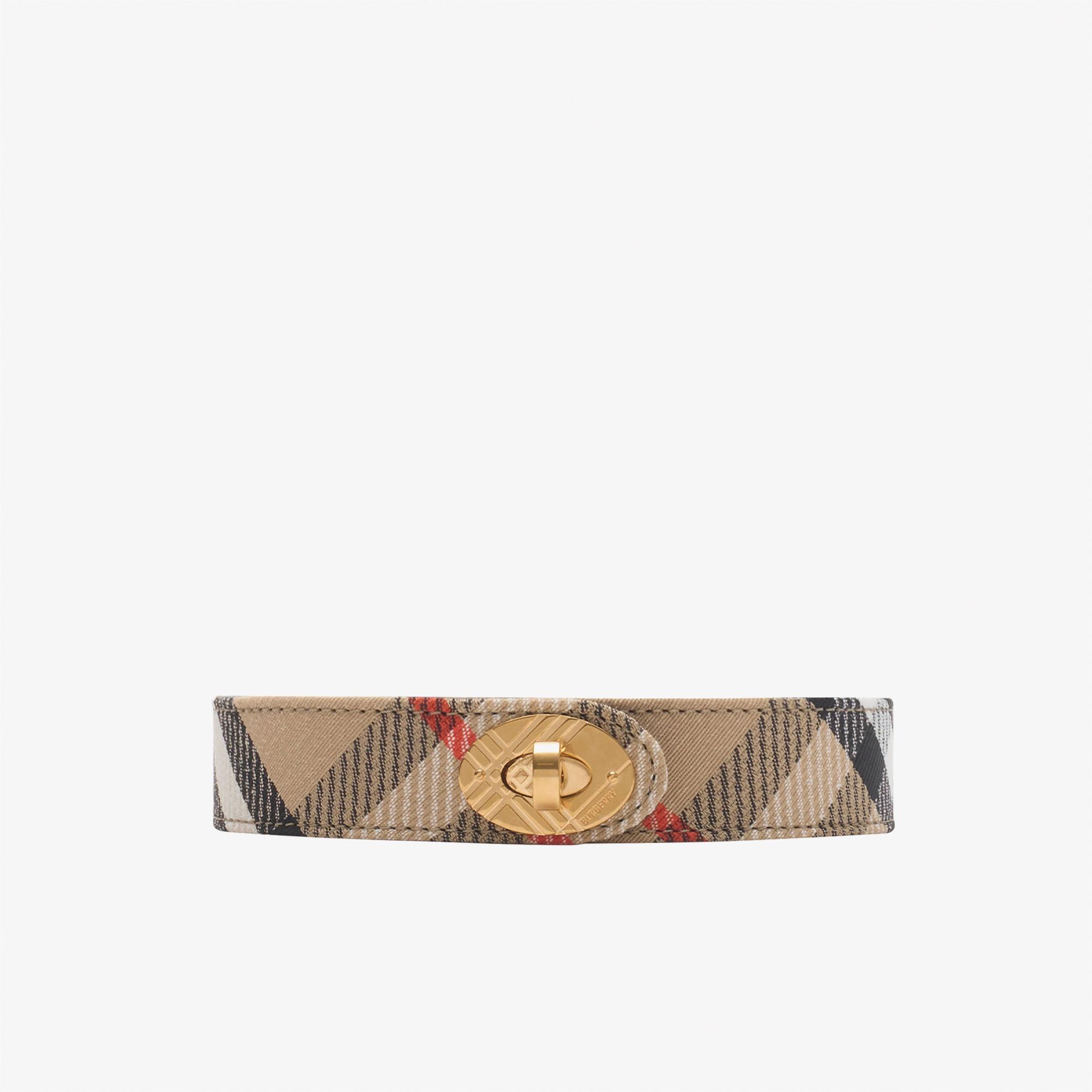 Burberry Cotswolds 25Mm Kadın Bej Kemer