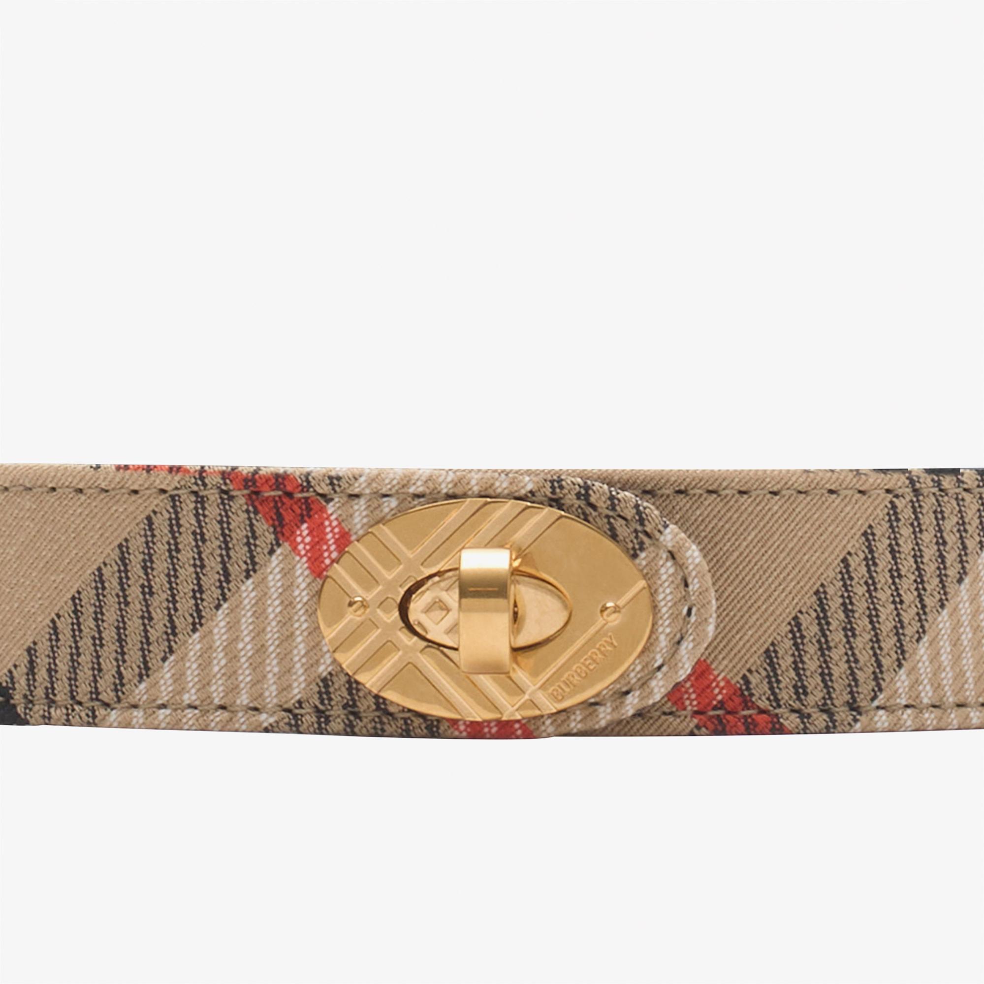 Burberry Cotswolds 25Mm Kadın Bej Kemer