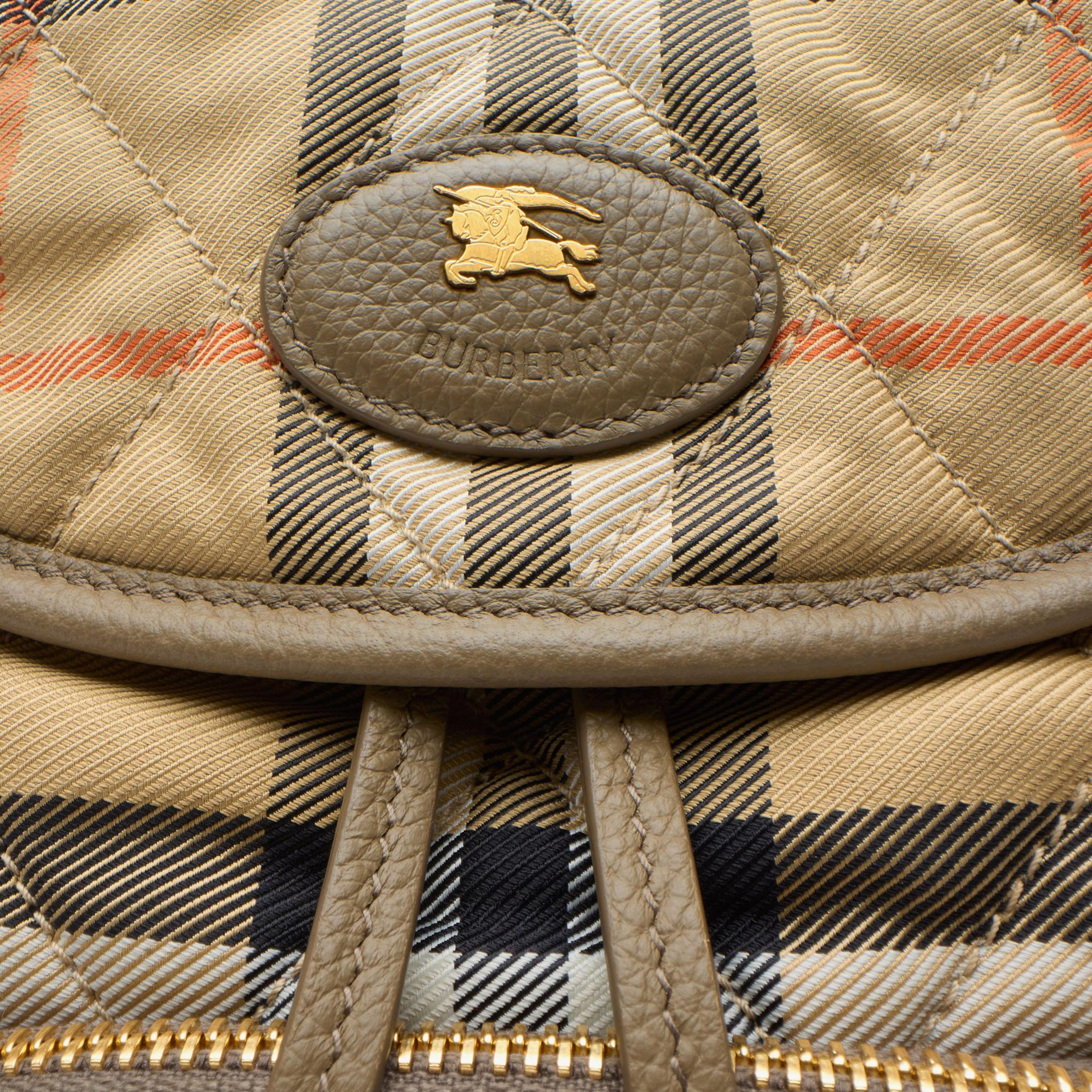 Burberry Mını Kadın Bej Sırt Çantası