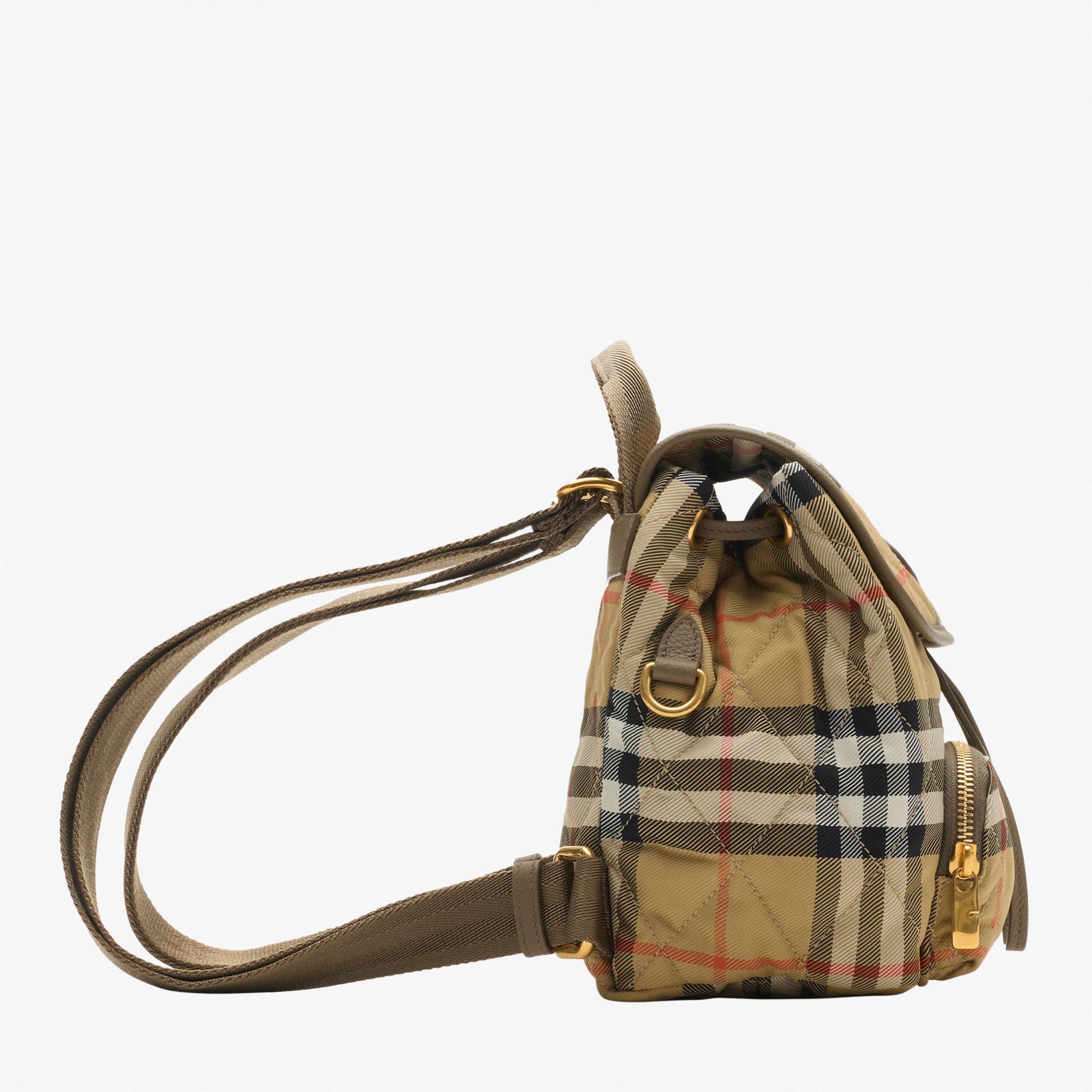 Burberry Mını Kadın Bej Sırt Çantası